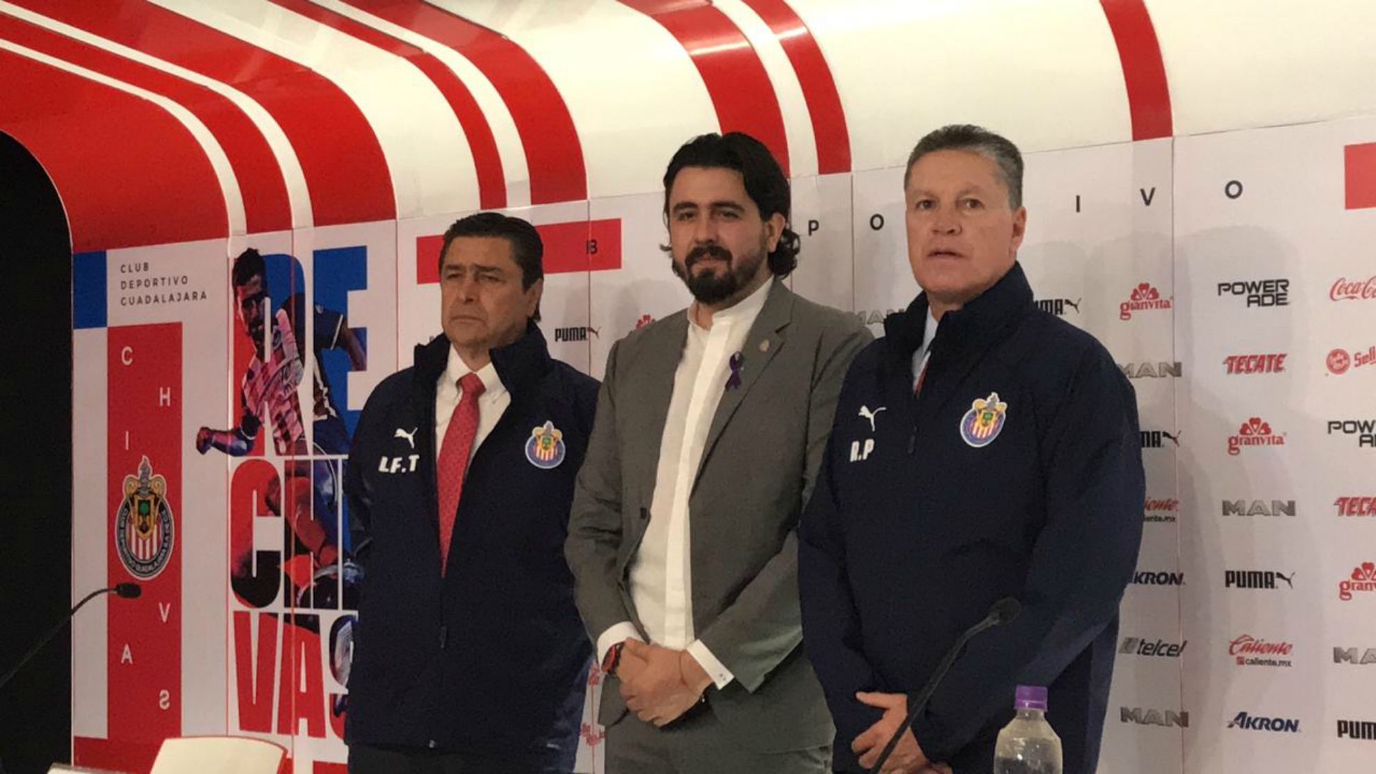 Luis Fernando Tena, Amaury Vergara, Ricardo Peláez