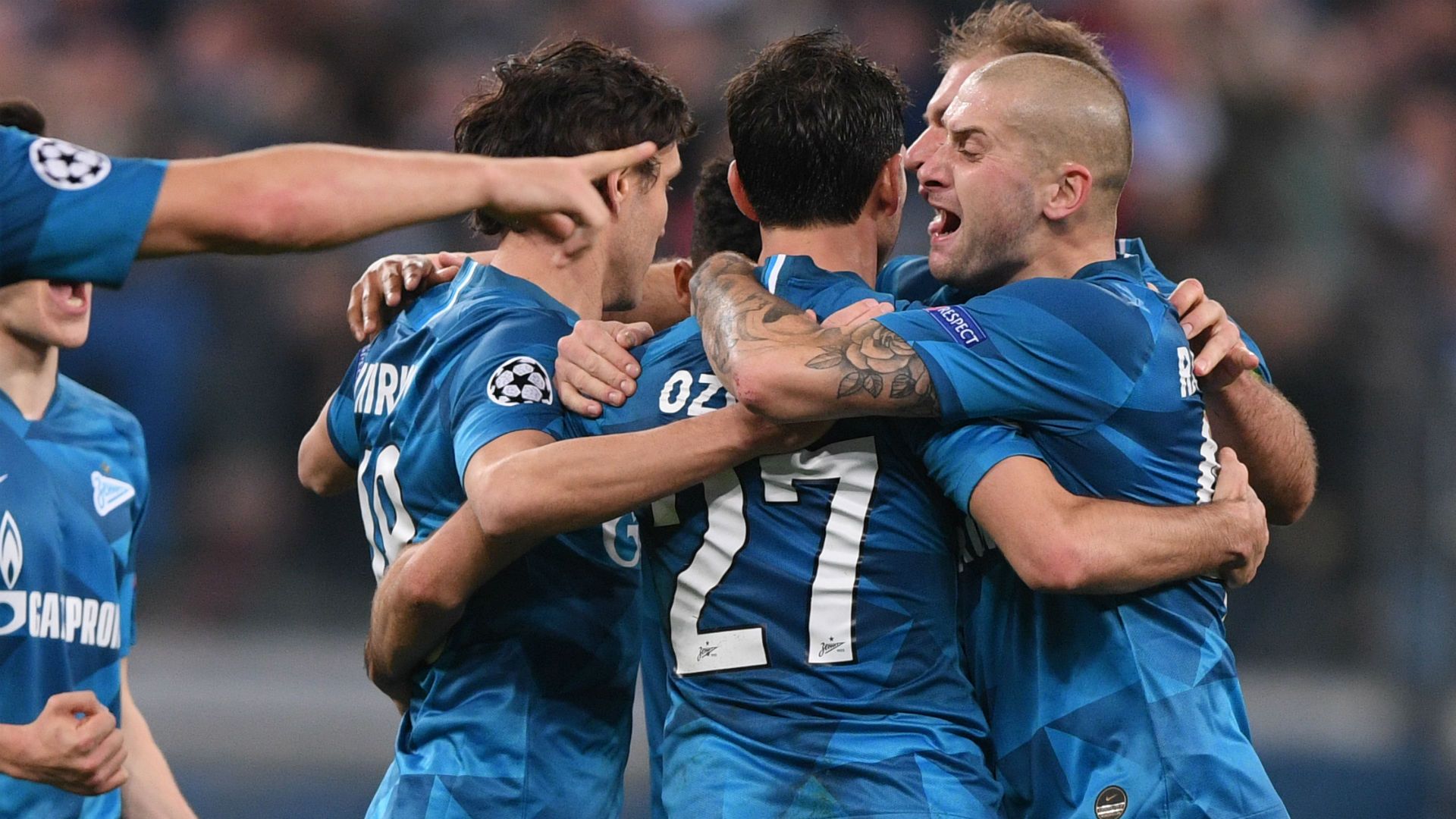 Magomed Ozdoyev Zenit Lyon UEFA Champions League 27112019