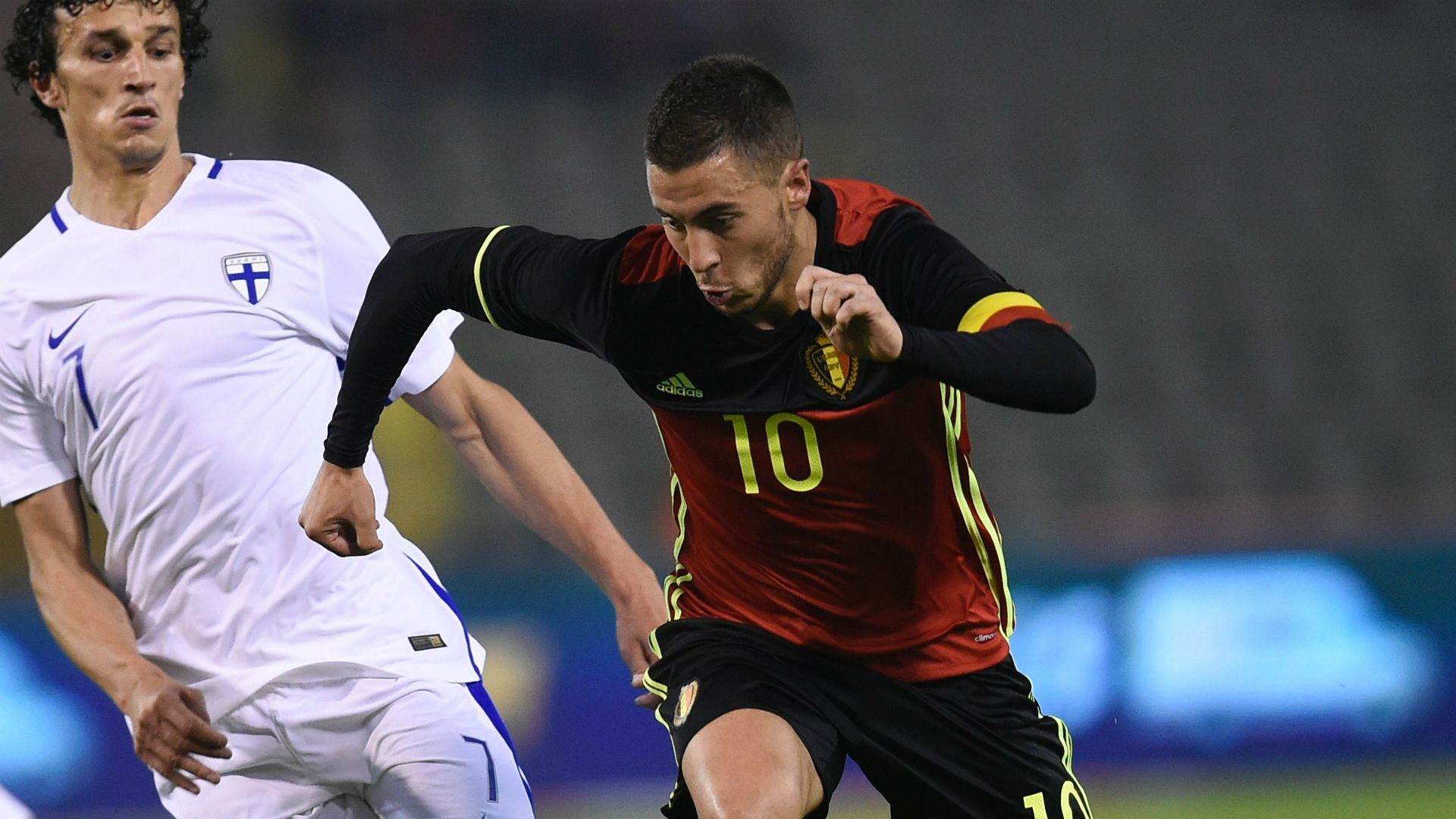 Eden Hazard Belgium Finland 06012016