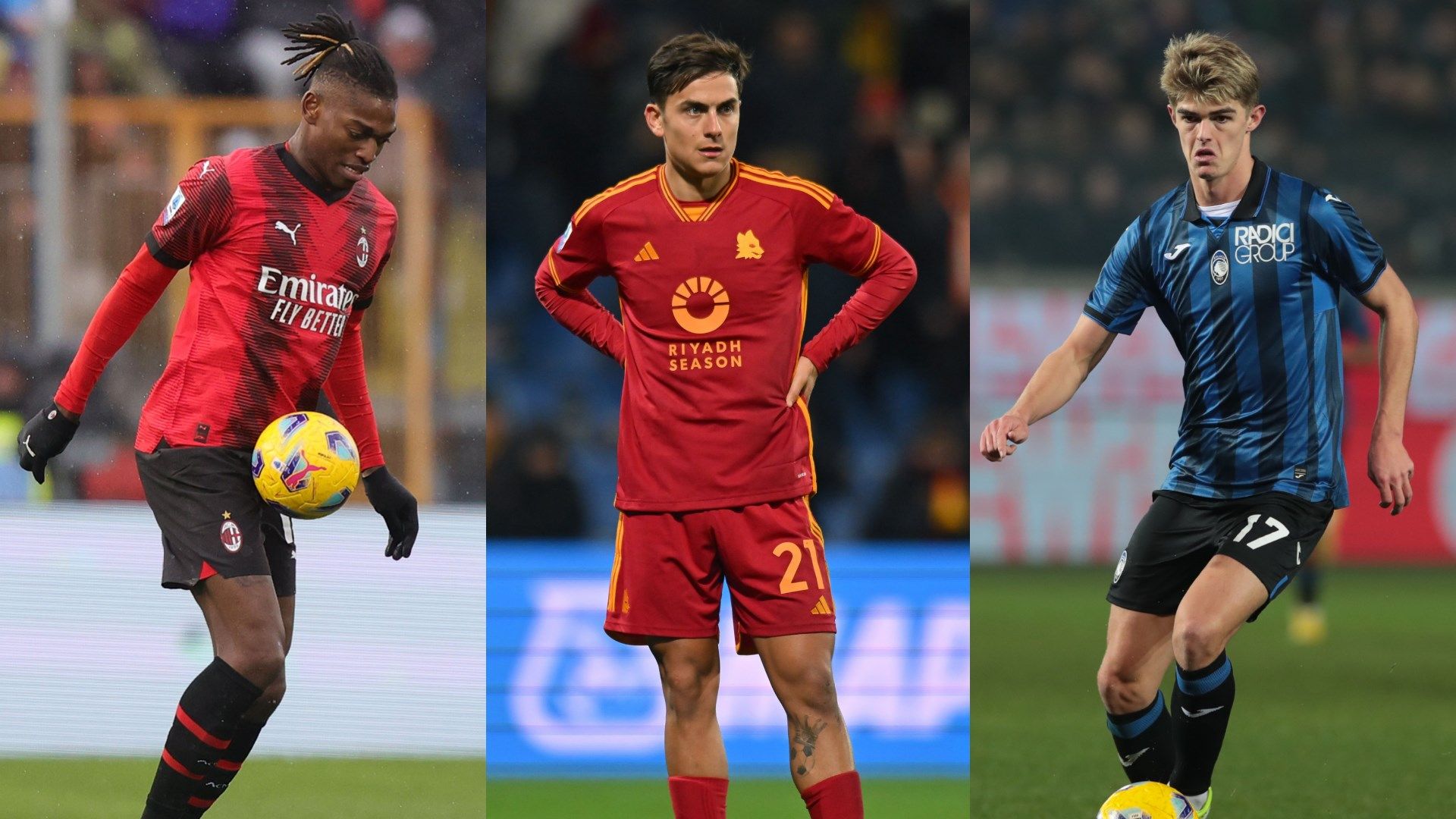 Leao Dybala De Ketelaere Milan Roma Atalanta