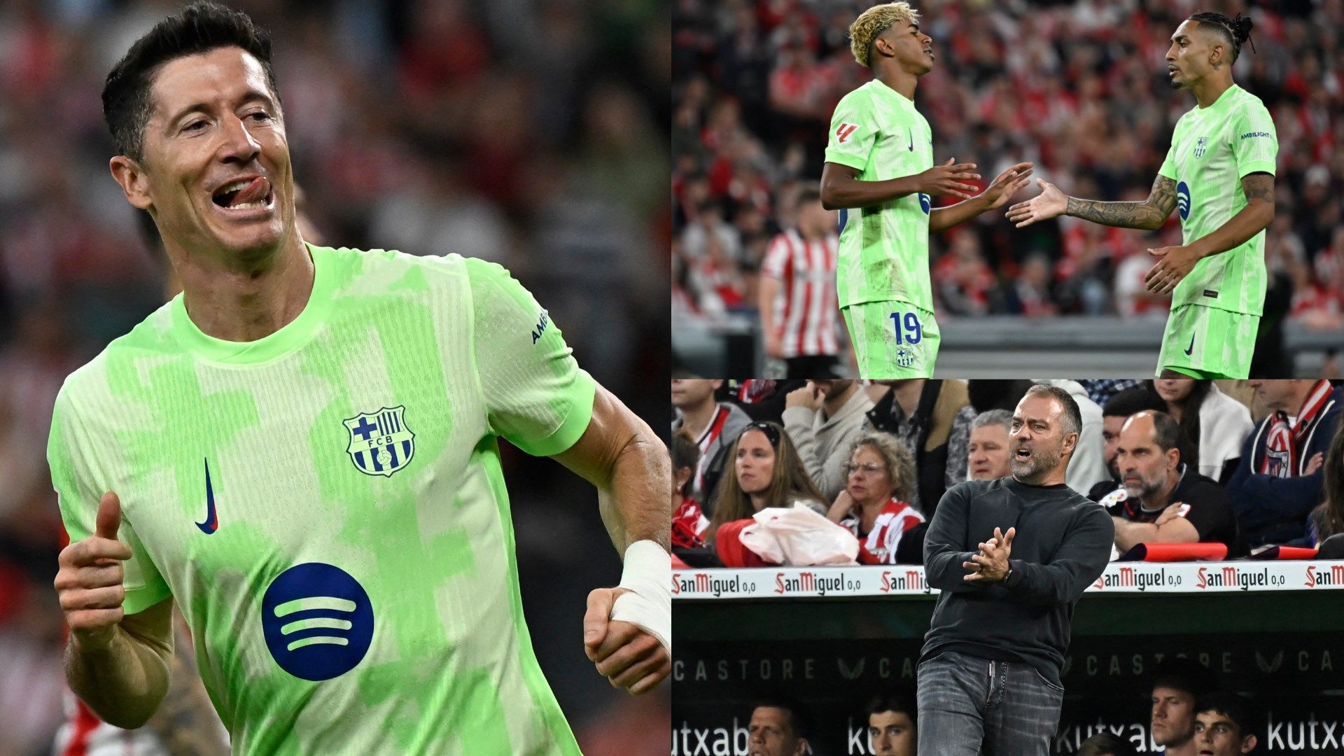 Barcelona player ratings vs Athletic Club: Robert Lewandowski brings up 100 Blaugrana goals with match-winning brace & Raphinha shows Ballon d'Or sparkle as La Liga champions end season in style | Goal.com UK