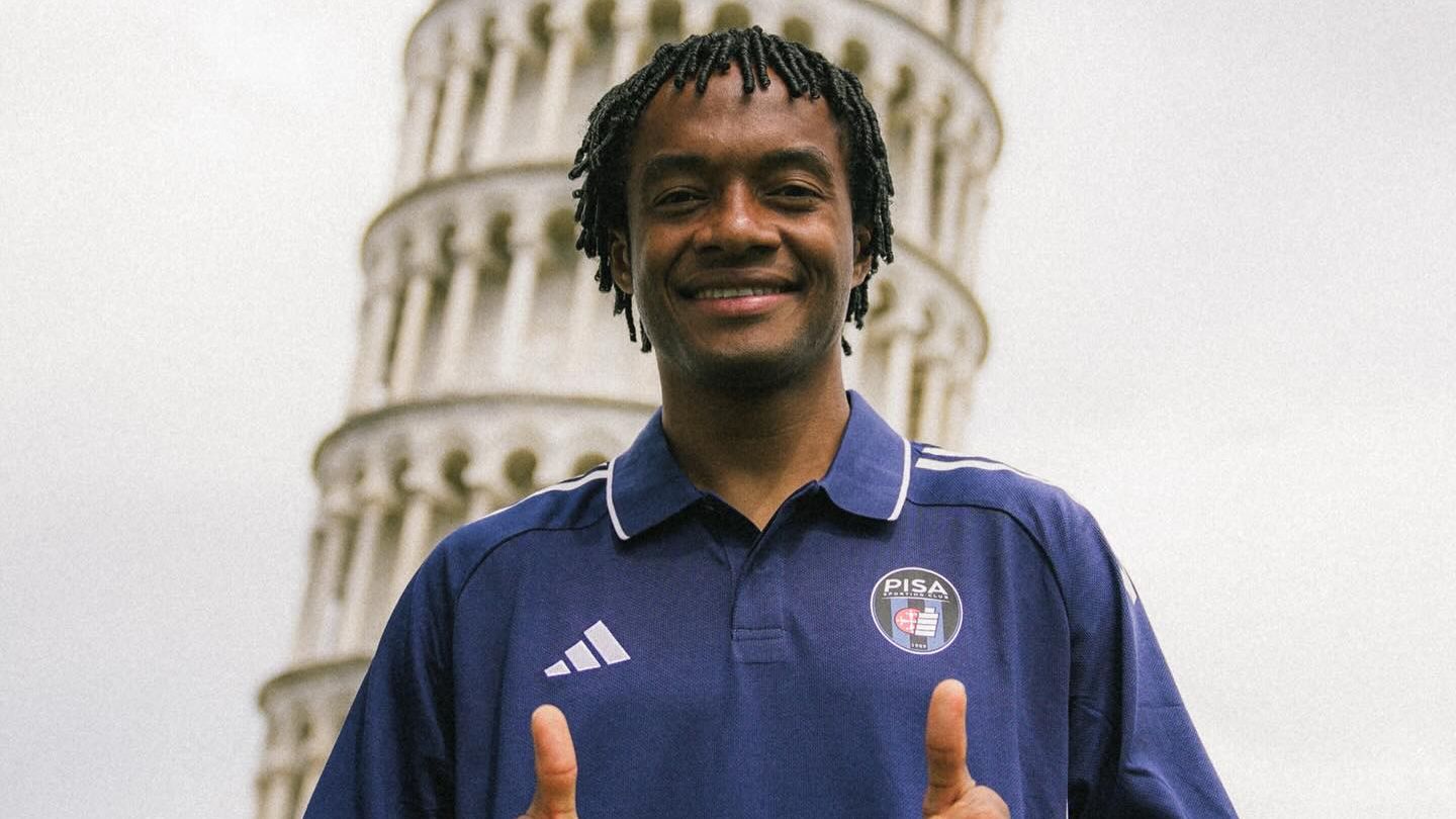 Juan Cuadrado Pisa signing Serie A