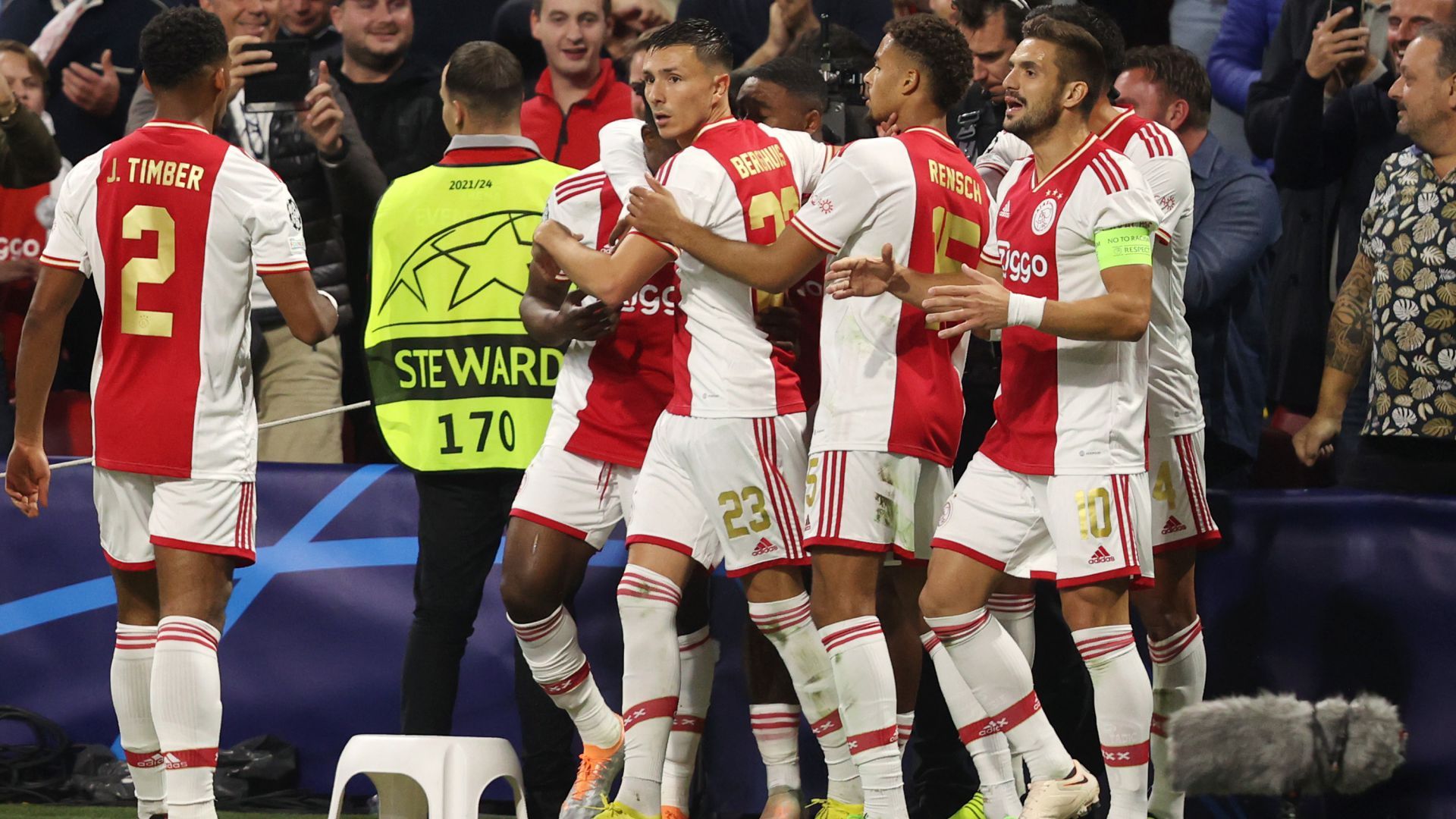 Mohammed Kudus Ajax Napoli Champions League