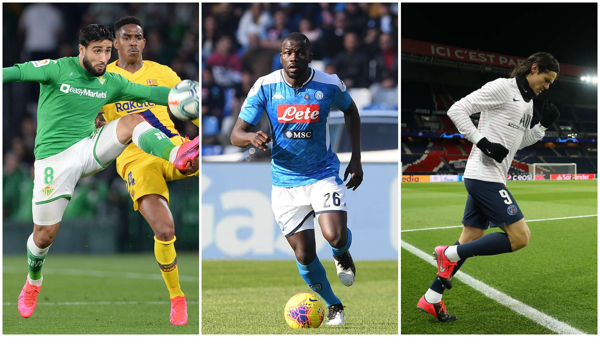 Fekir Koulibaly Cavani Newcastle