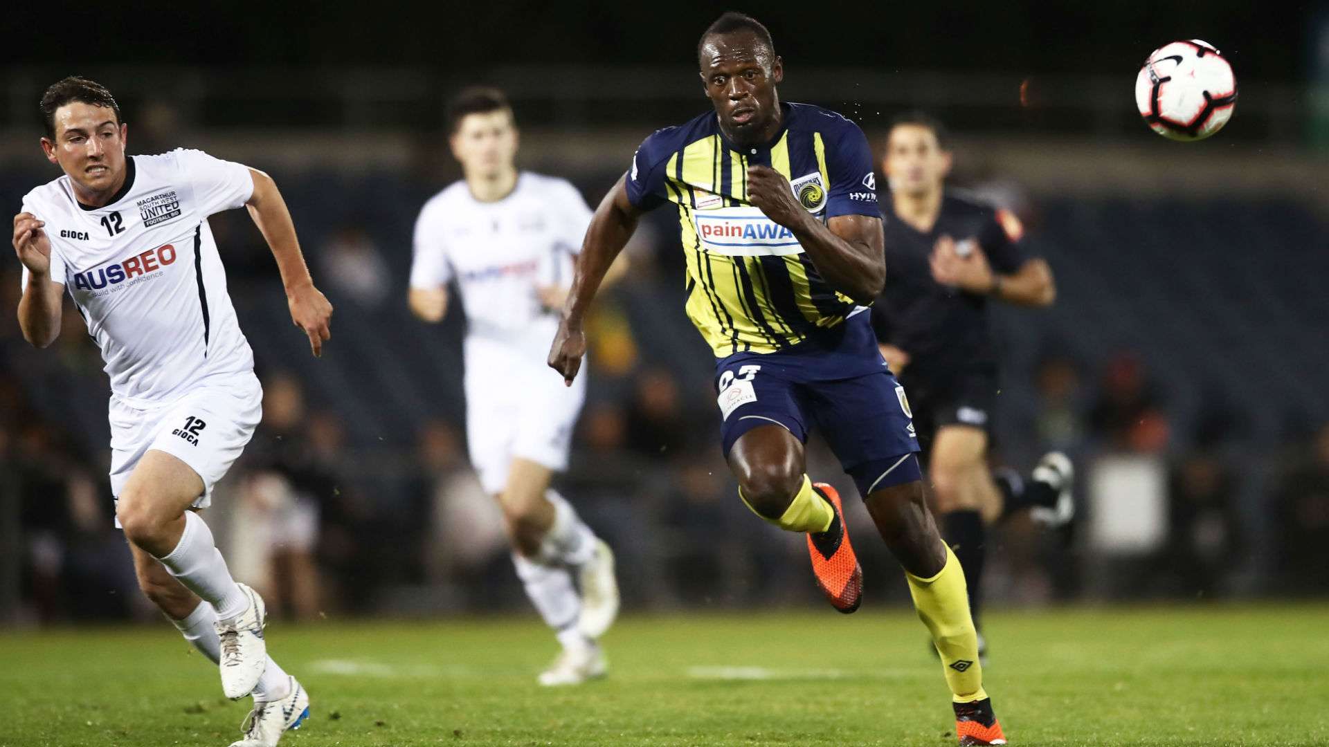 Usain Bolt Central Coast Mariners