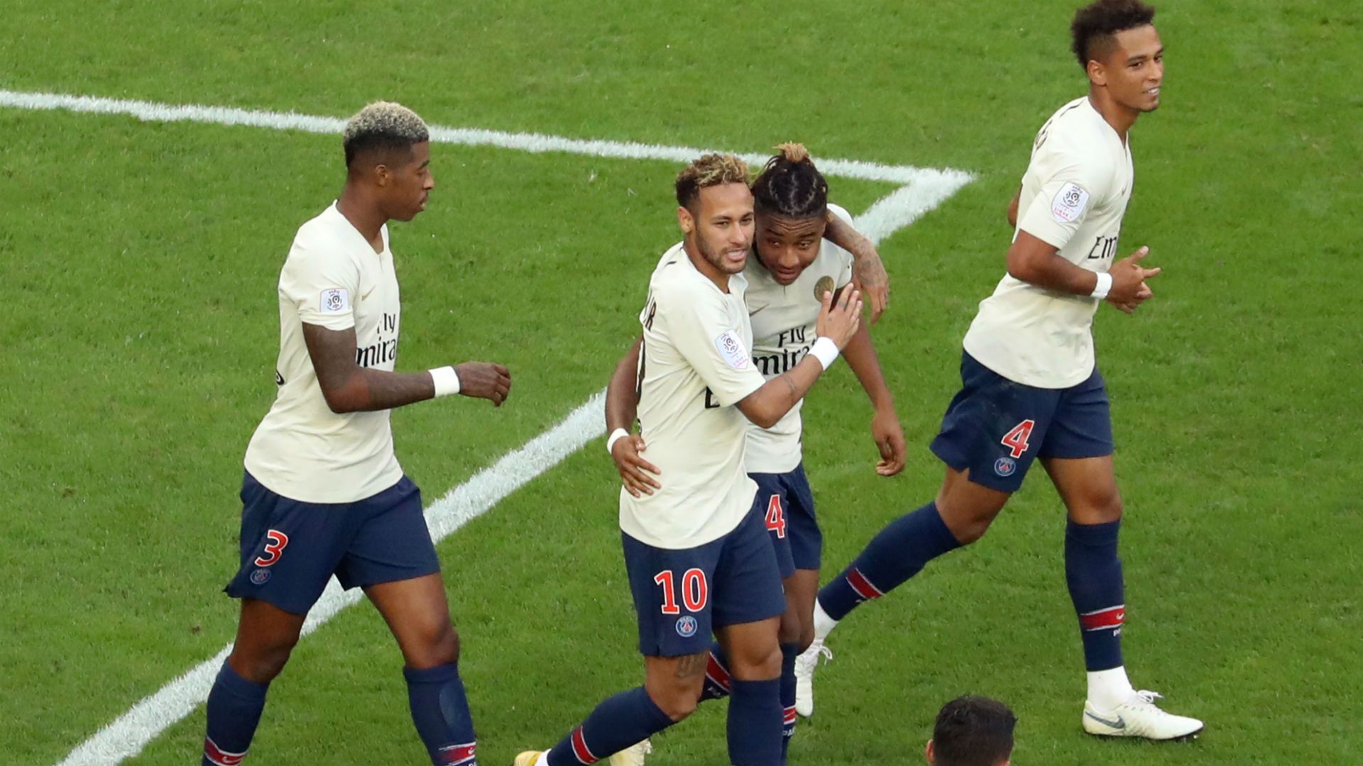 Neymar Christopher Nkunku Nice PSG Ligue 1 29092018