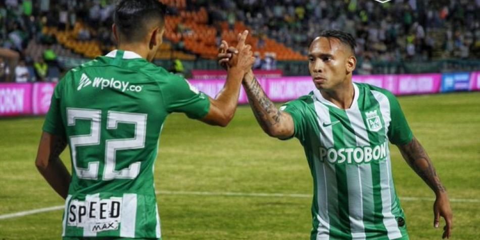 Jarlan Barrera, Daniel Muñoz Atlético Nacional 2019