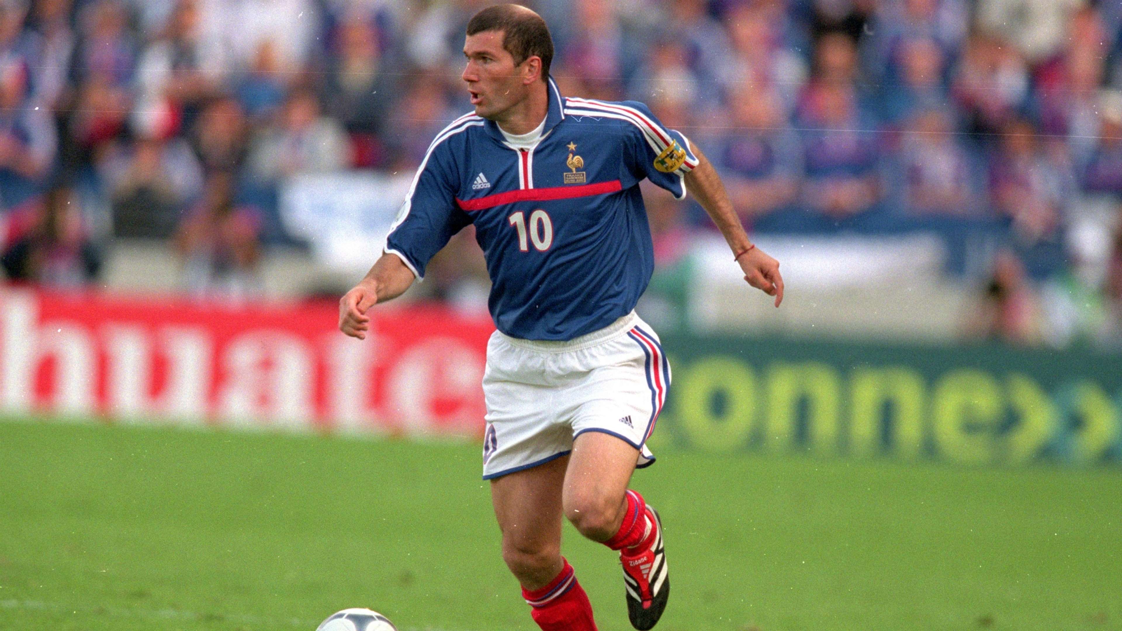 Zinédine Zidane France Robin van Persie Euro XI