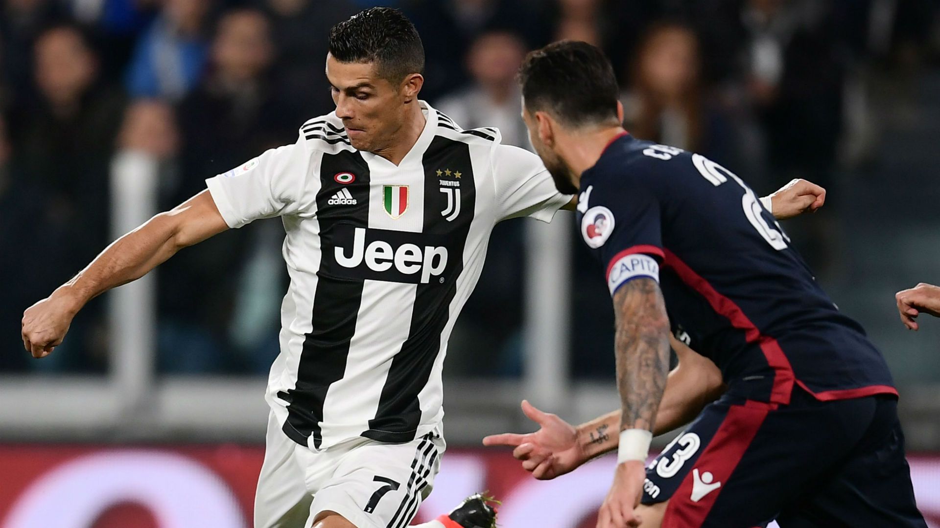 Cristiano Ronaldo Juventus Cagliari Serie A