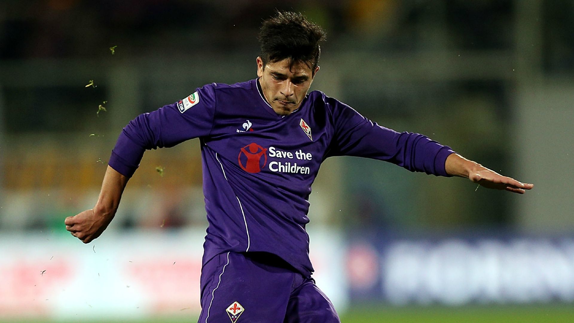 Facundo Roncaglia scores Fiorentina Lazio Serie A