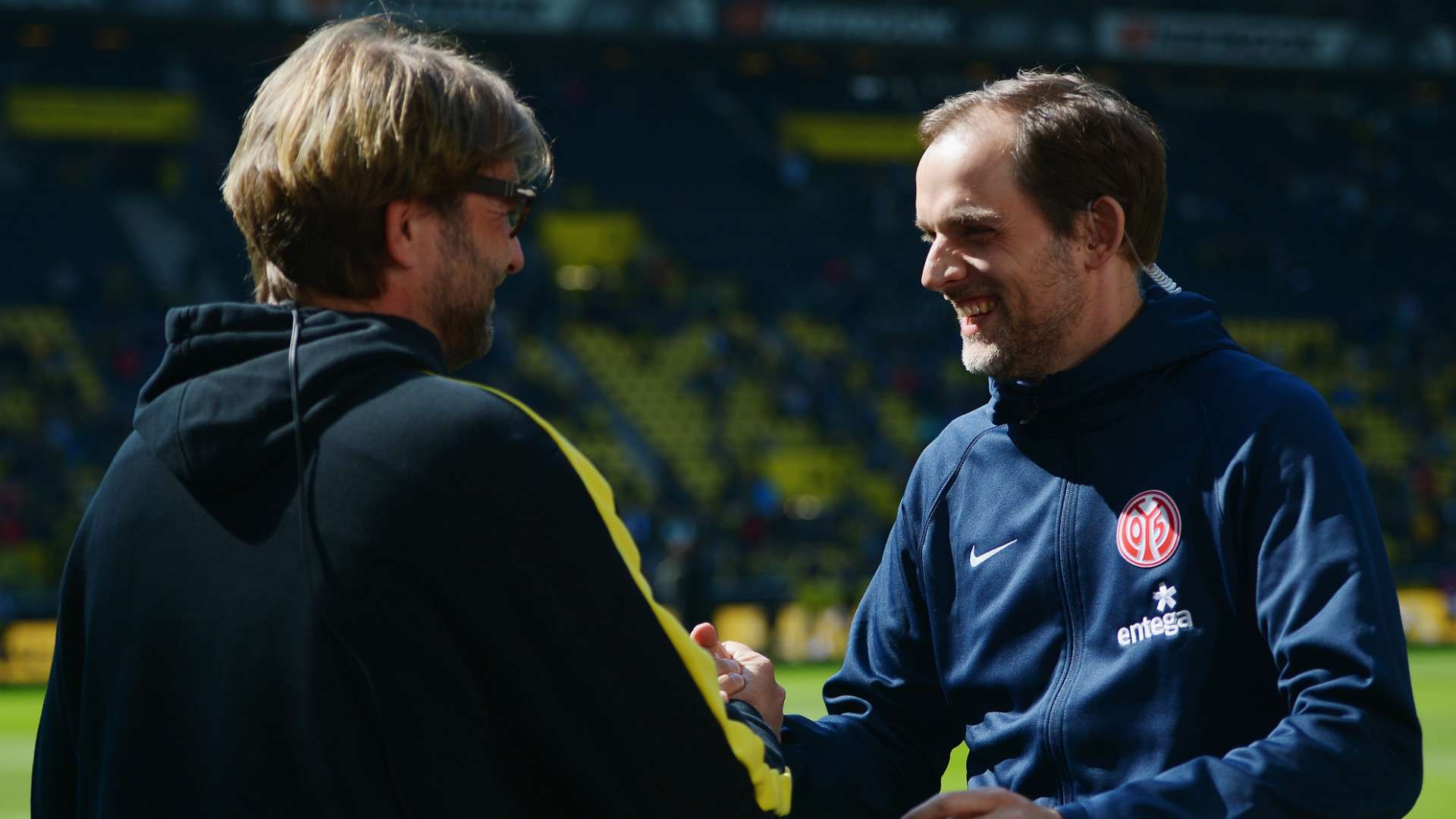 Thomas Tuchel Jurgen Klopp Mainz Borussia Dortmund 19042014