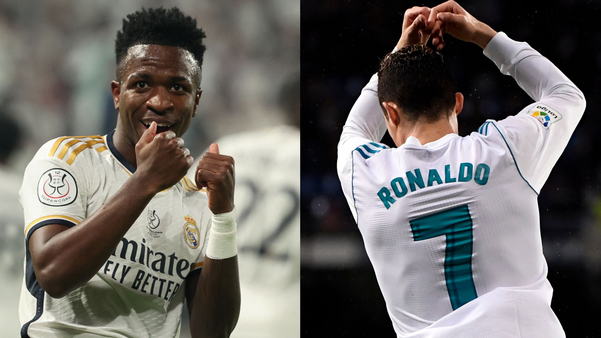 Vinicius Junior Cristiano Ronaldo Real Madrid