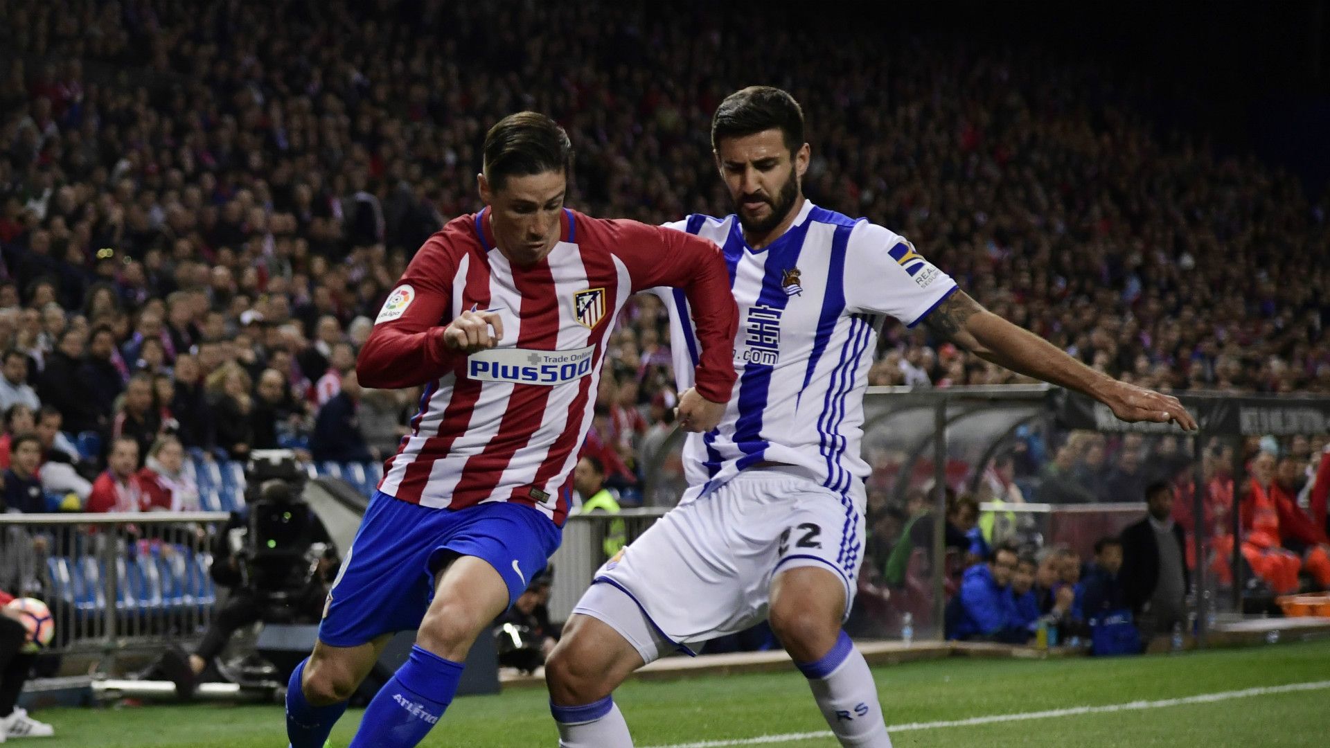 RAUL NAVAS FERNANDO TORRES ATLETICO MADRID REAL SOCIEDAD LALIGA 04042017