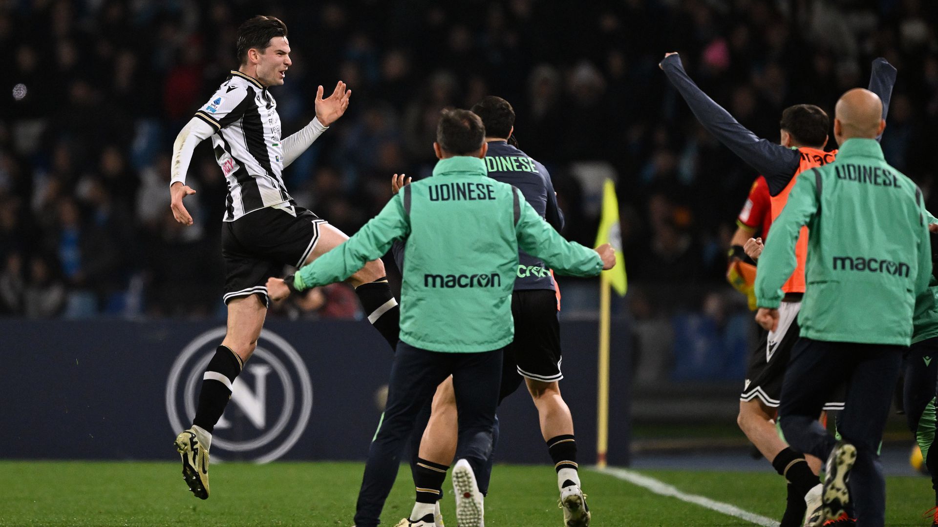 Jurgen Ekkelenkamp Napoli Udinese Serie A