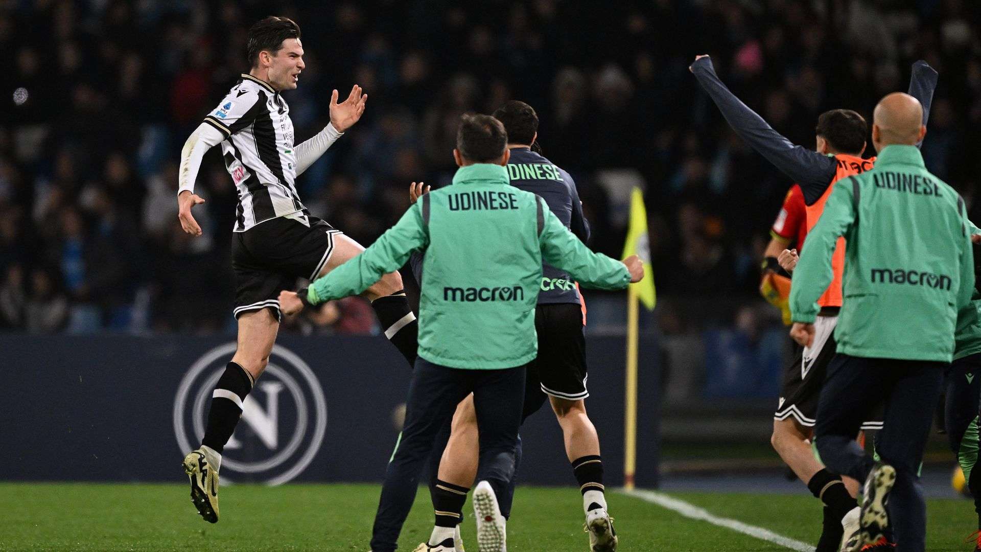 Jurgen Ekkelenkamp Napoli Udinese Serie A