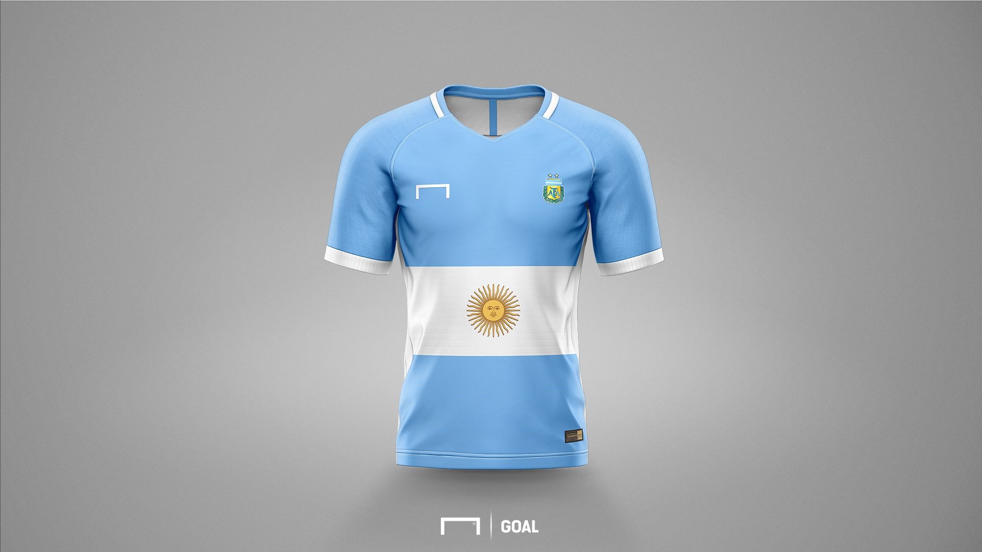 Uniforme bandera Argentina