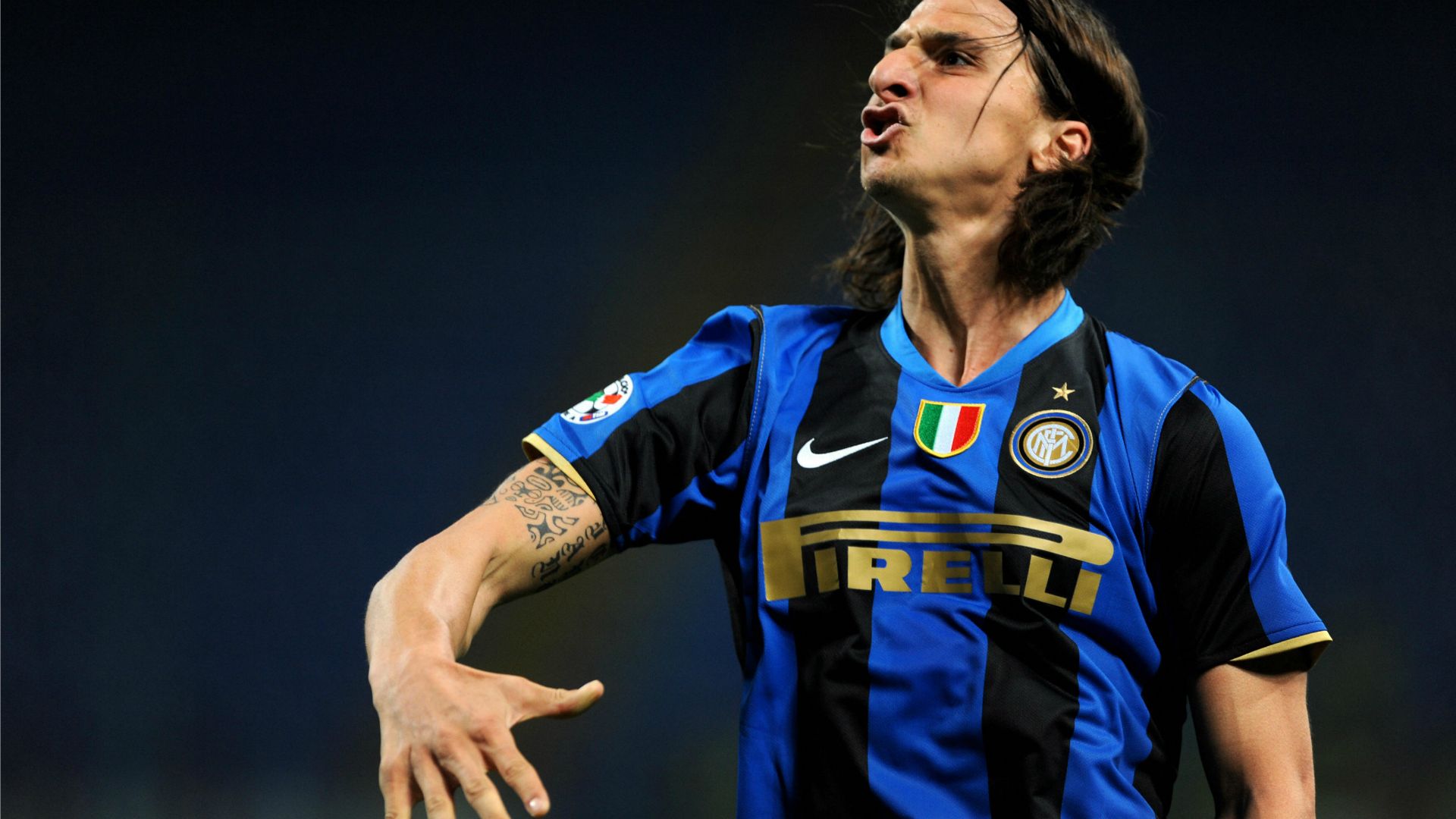 Zlatan Ibrahimovic Inter Lazio 2010