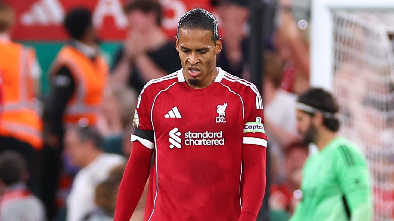 Virgil van Dijk Liverpool 2025-26