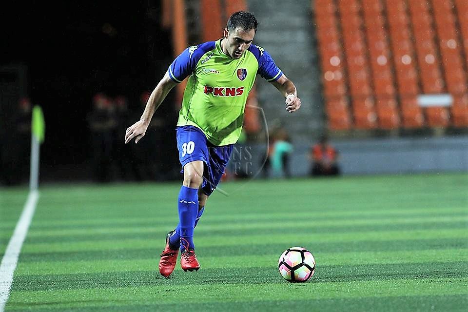PKNS' Matias Jadue playing against Felda United 21/1/2017