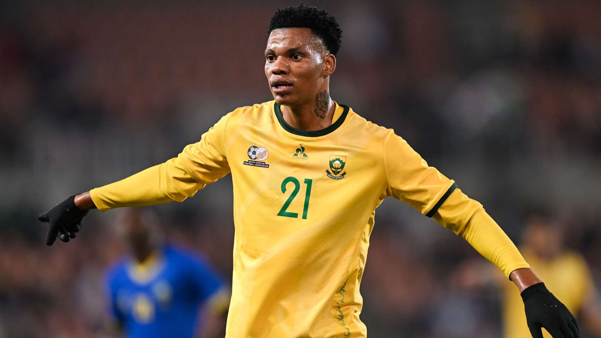 Sinoxolo Kwayiba, Bafana Bafana