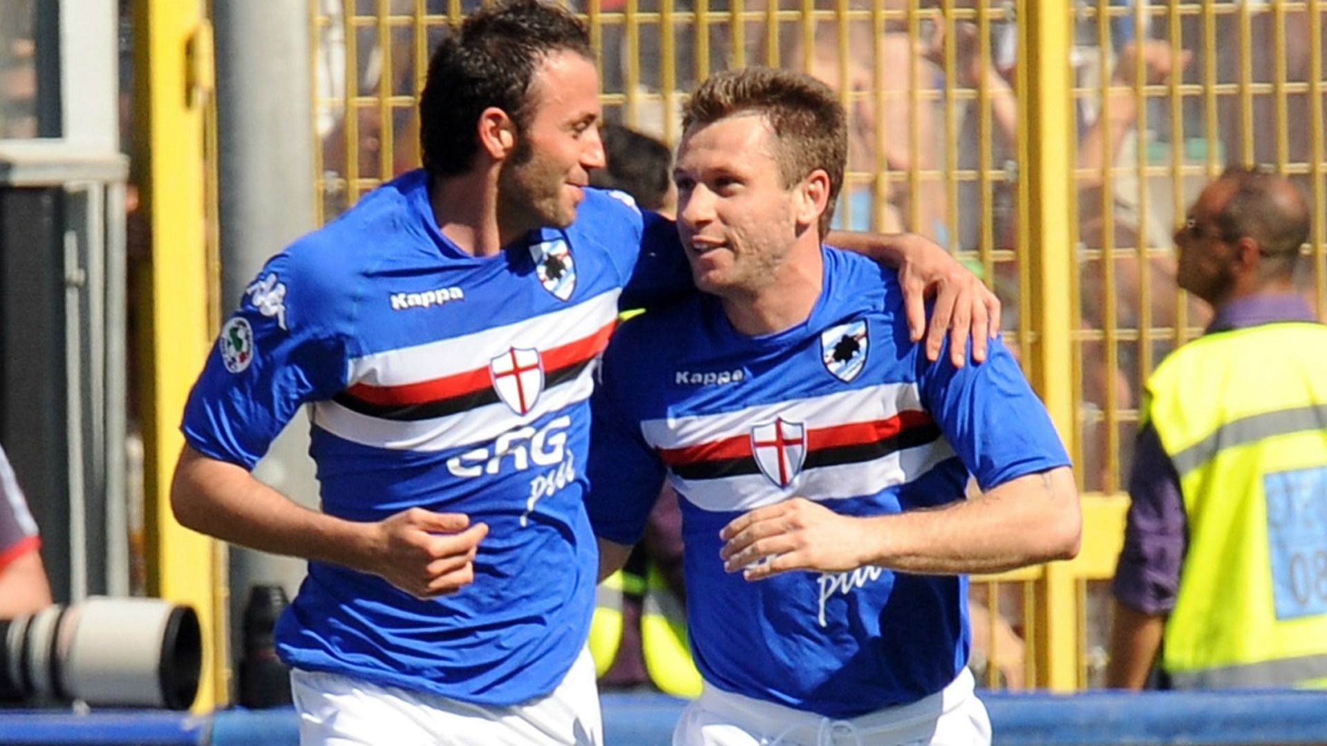 Giampaolo Pazzini Antonio Cassano Sampdoria 2010
