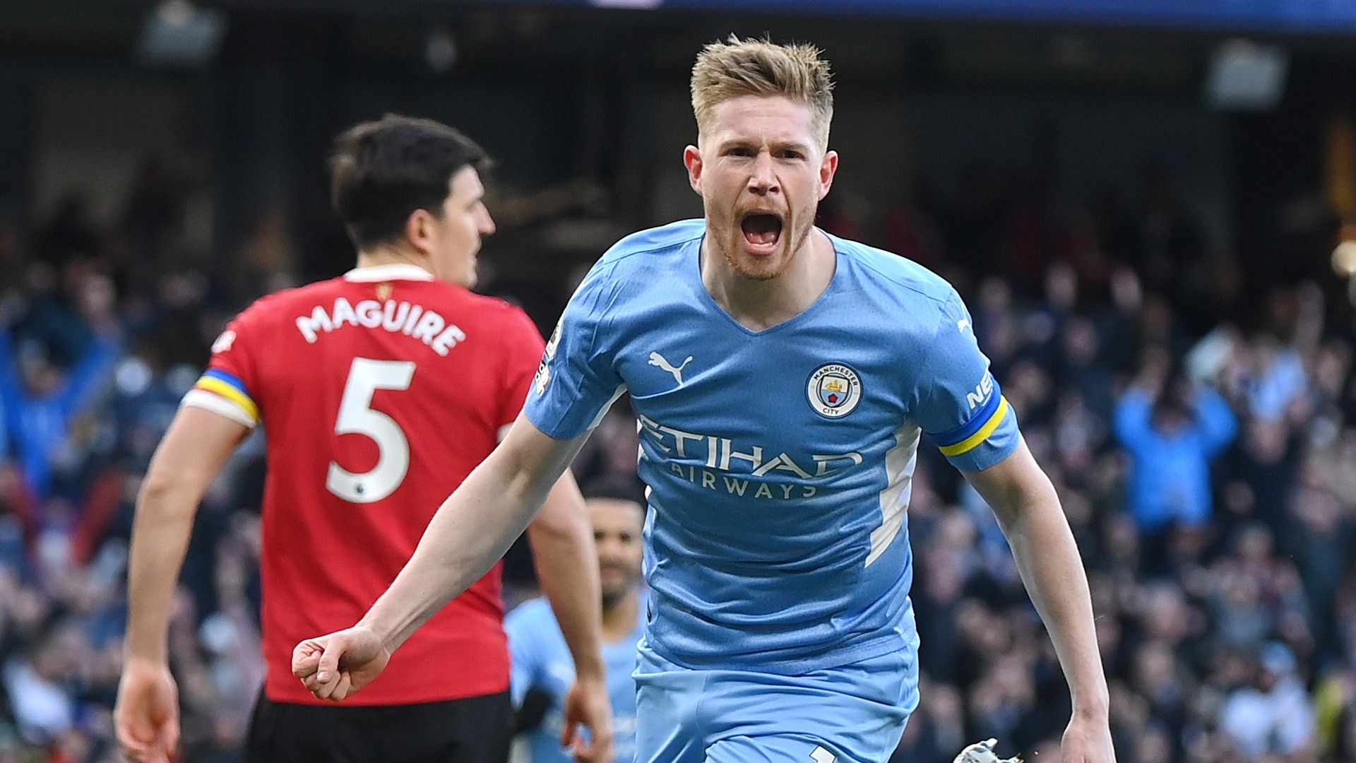 Kevin De Bruyne Manchester City United 2021-22