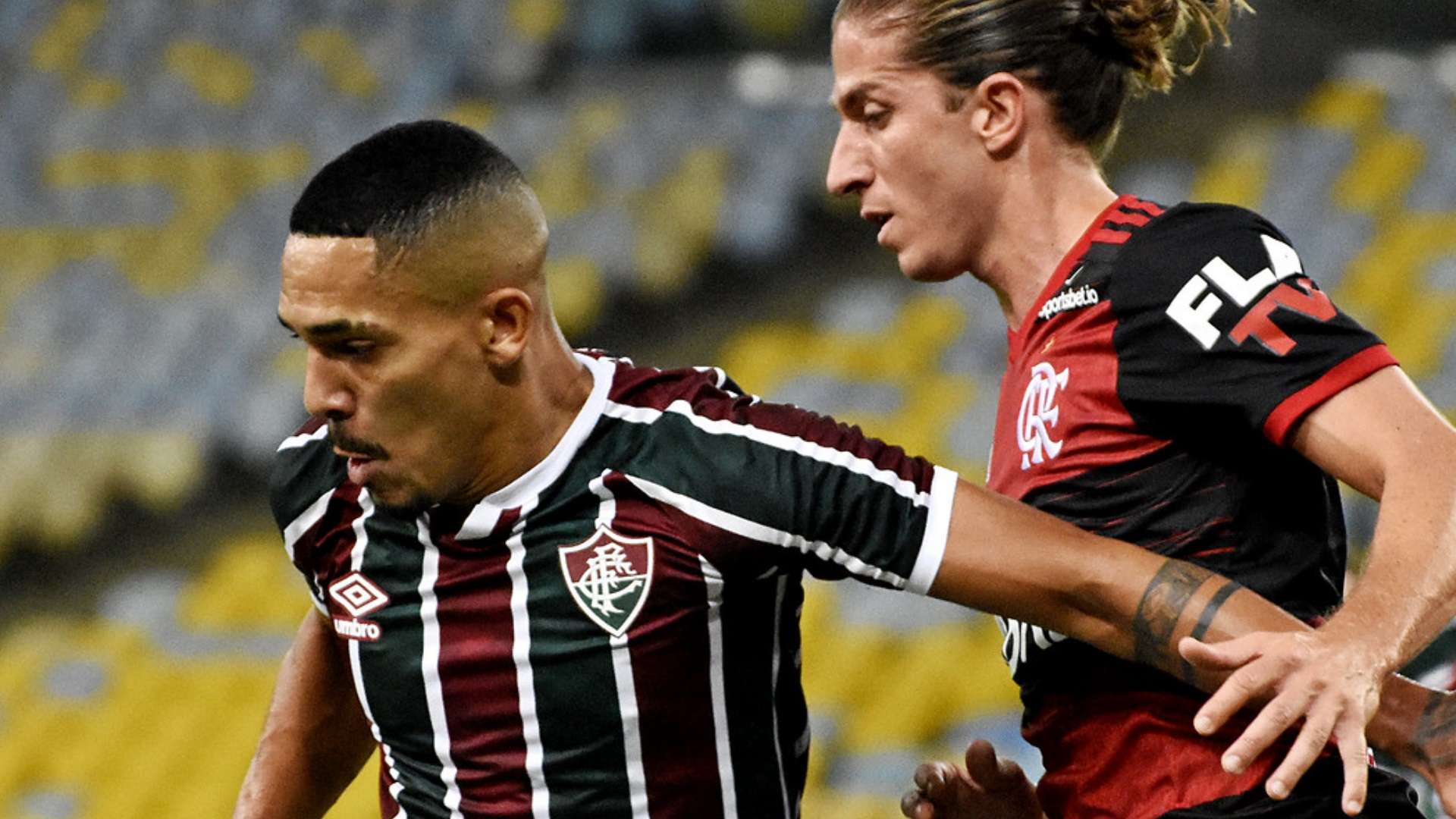 Gilberto Filipe Luís Fluminense Flamengo Taça Rio 2020 Carioca 08 07 2020
