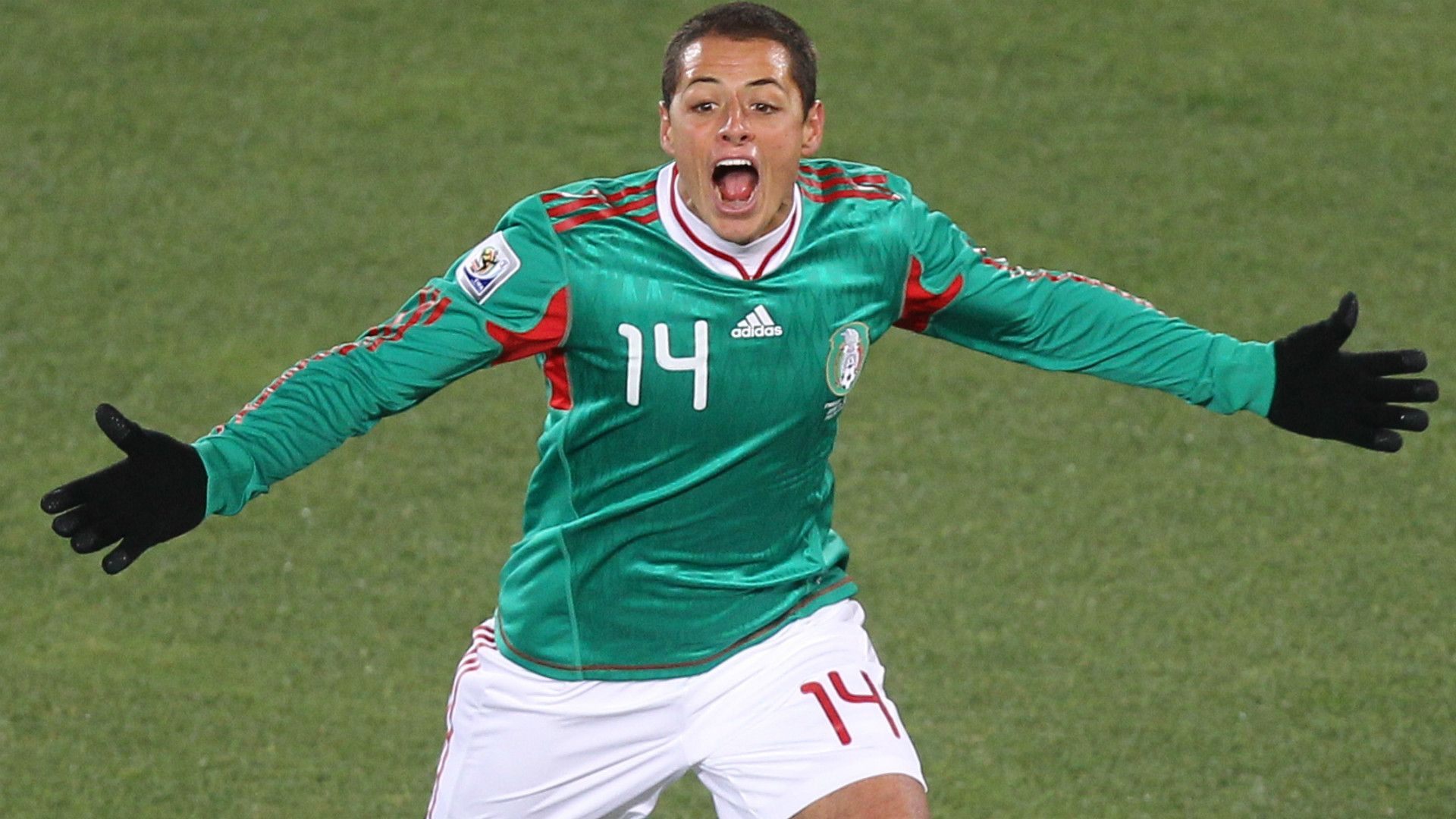 Javier Hernandez Mexico France FIFA World Cup 2010