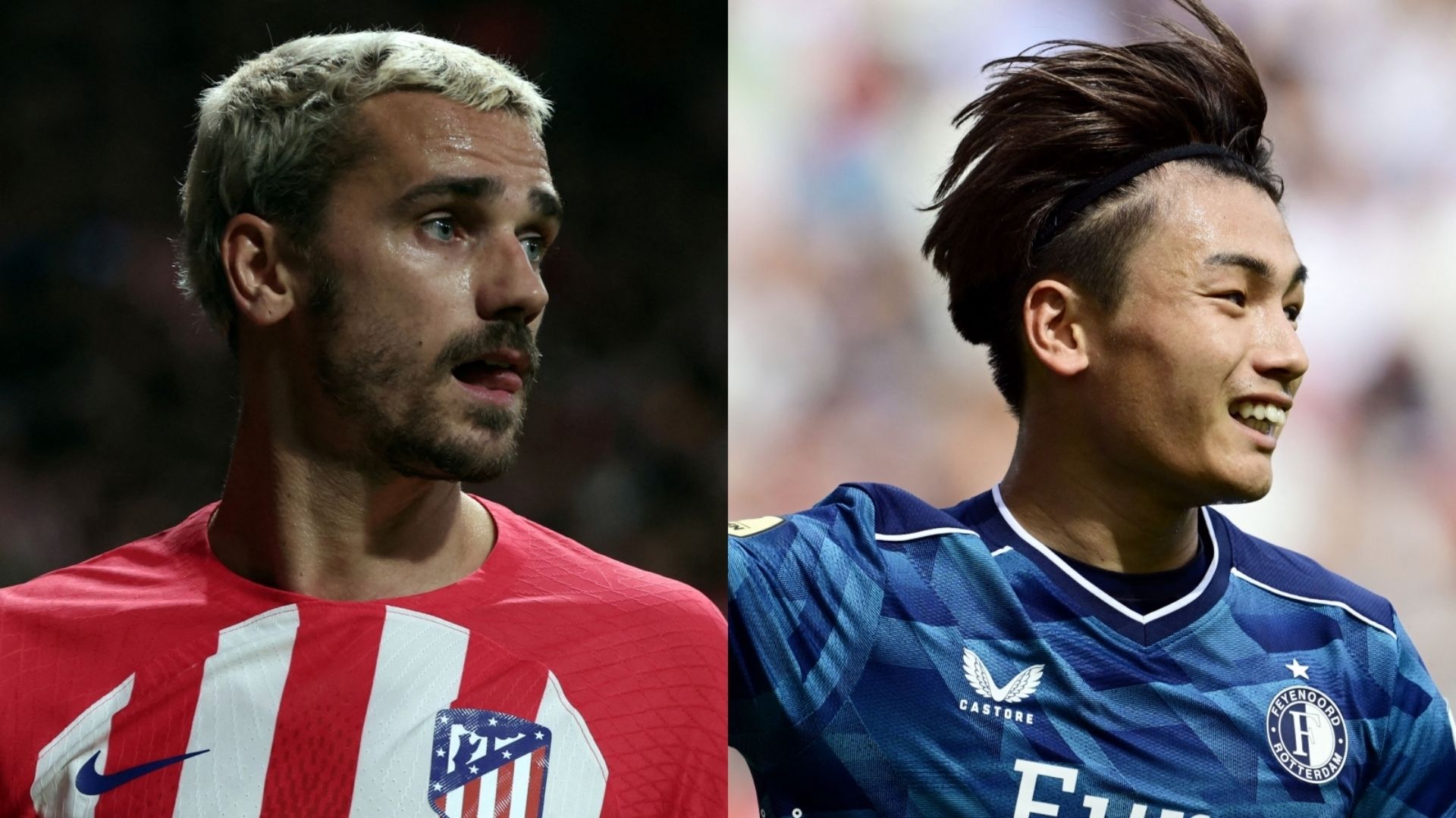 Antoine Griezmann Atletico Madrid Ayase Ueda Feyenoord