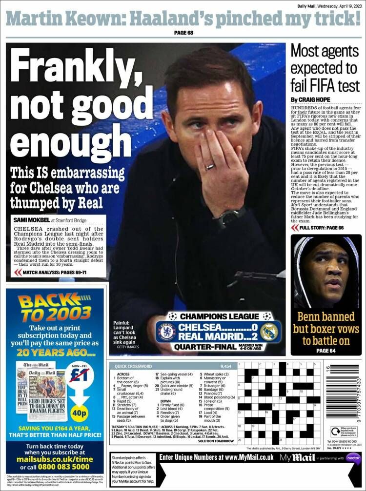 Las portadas 19 de abril 2023