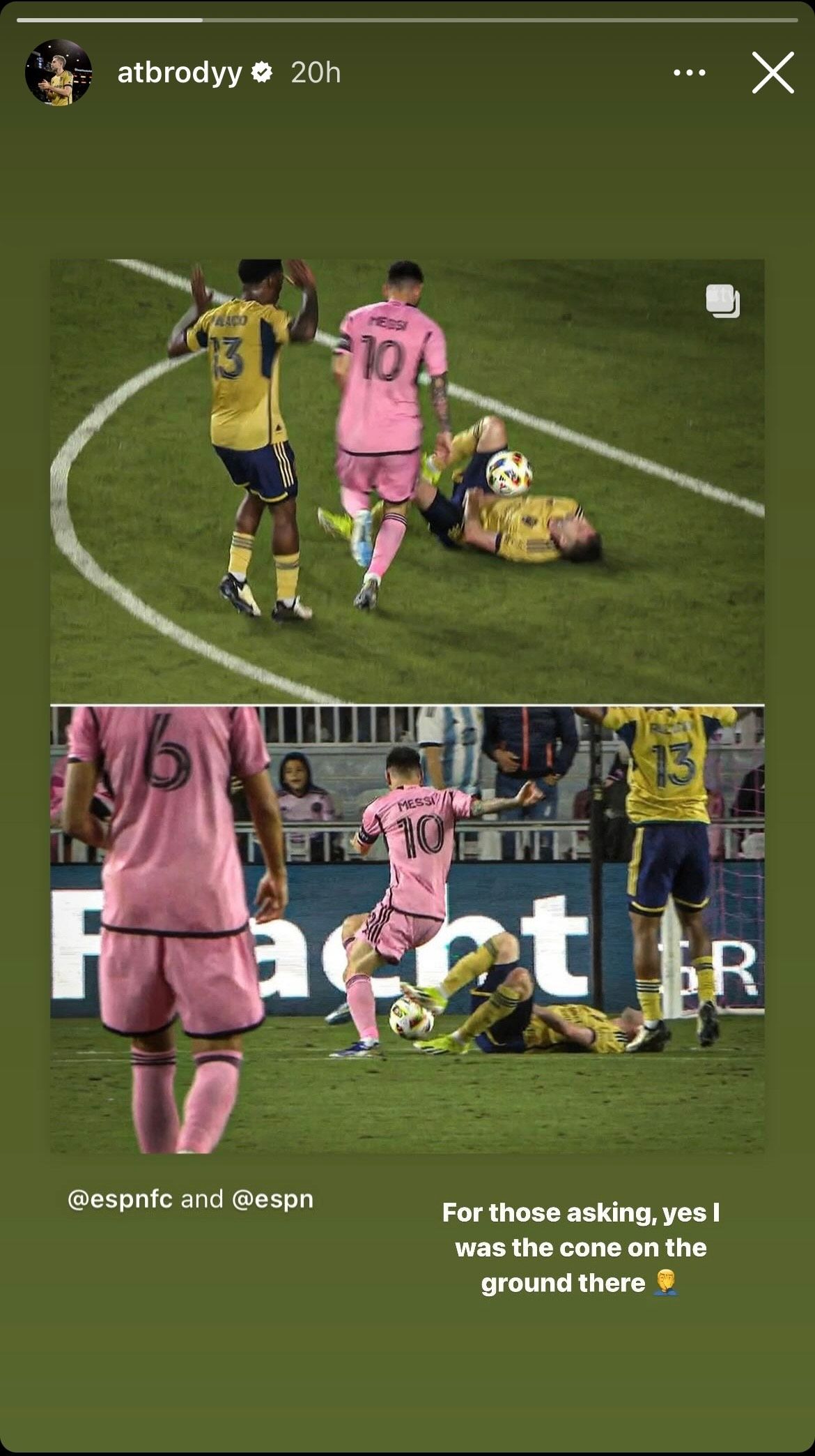 Andrew Brody Instagram story