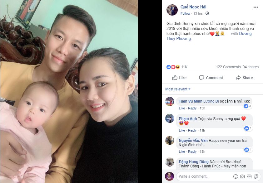 Ngọc Hải mừng năm mới