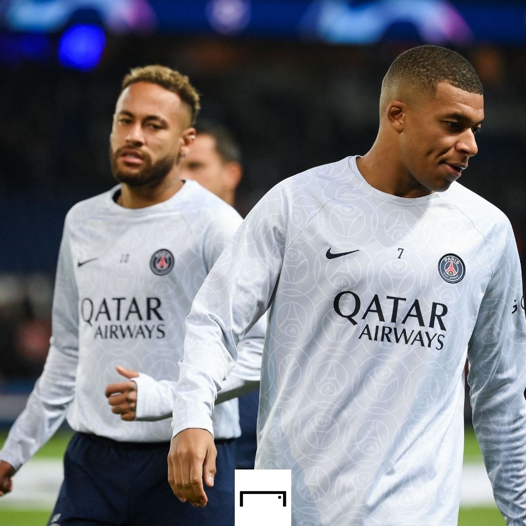 Kylian Mbappe Neymar PSG 2022-23 GFX