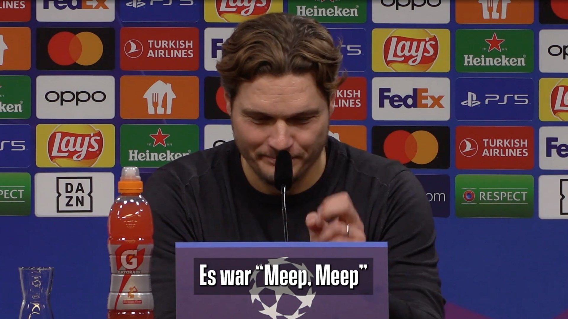 Edin Terzic Borussia Dortmund press conference