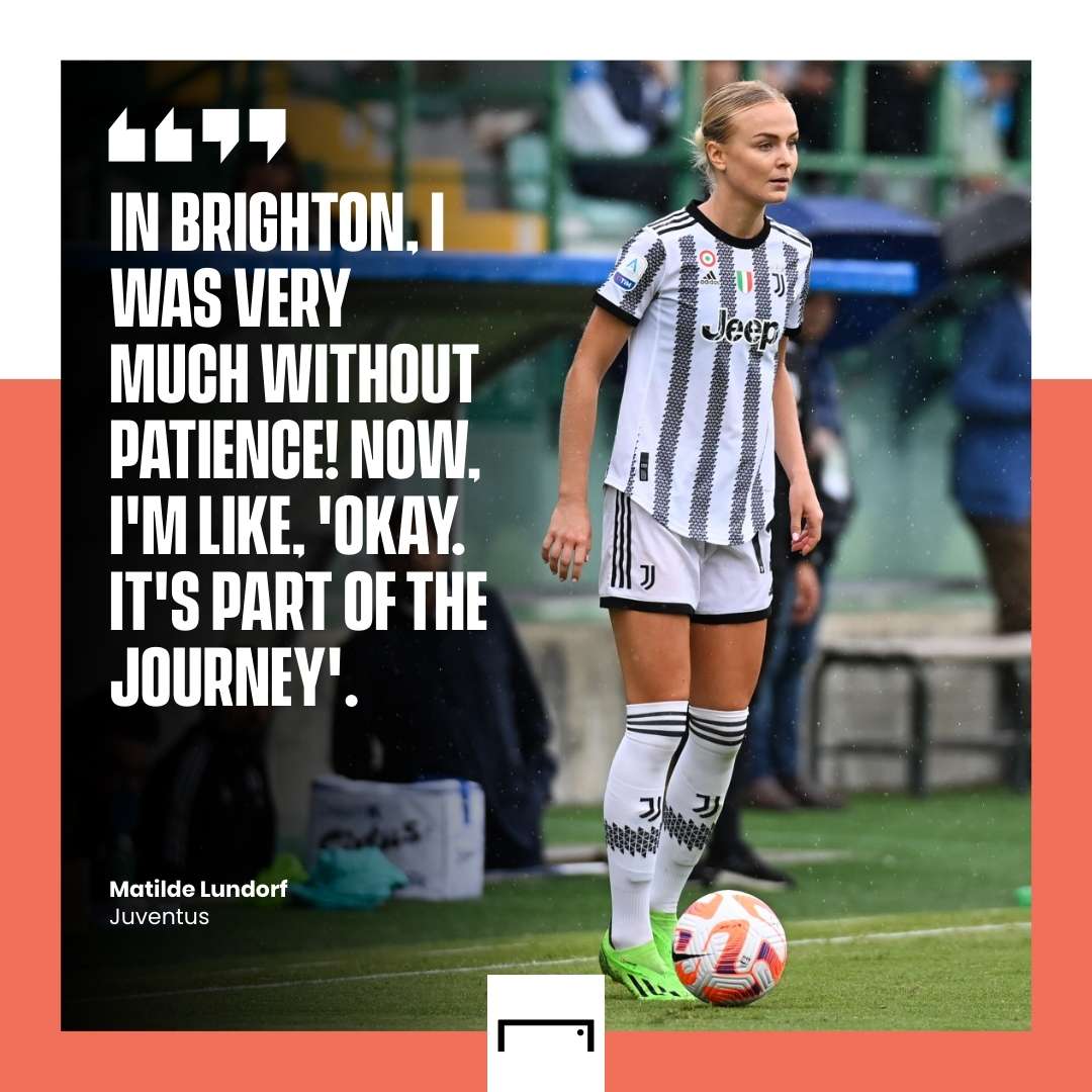 Matilde Lundorf Juventus Women quote PS gfx 1:1