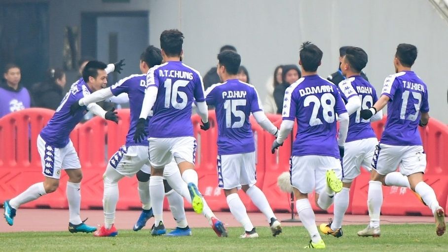 Van Quyet Hanoi Shandong AFC Champions League