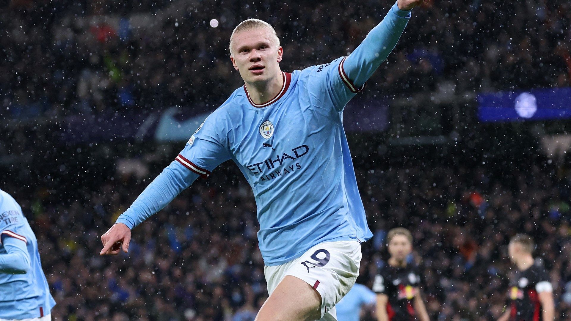 Erling Haaland Manchester City 2022-23 Leipzig