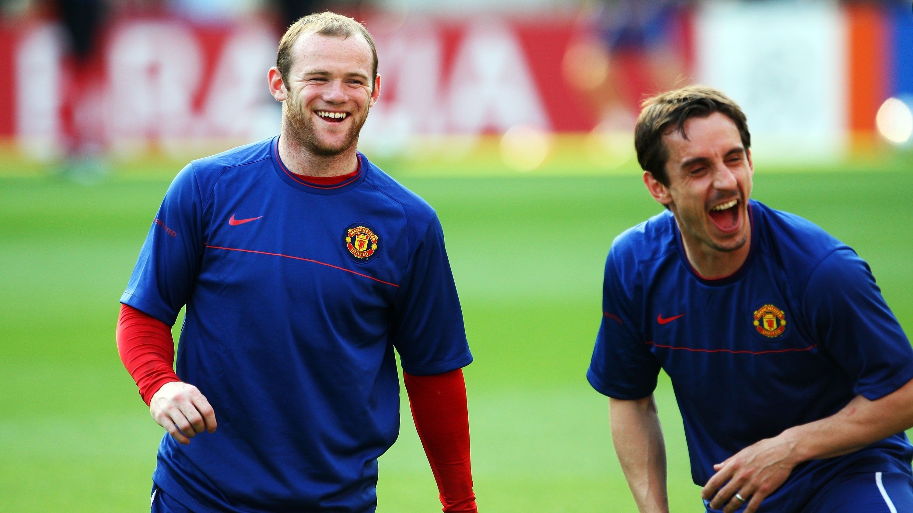 Wayne Rooney gary Neville