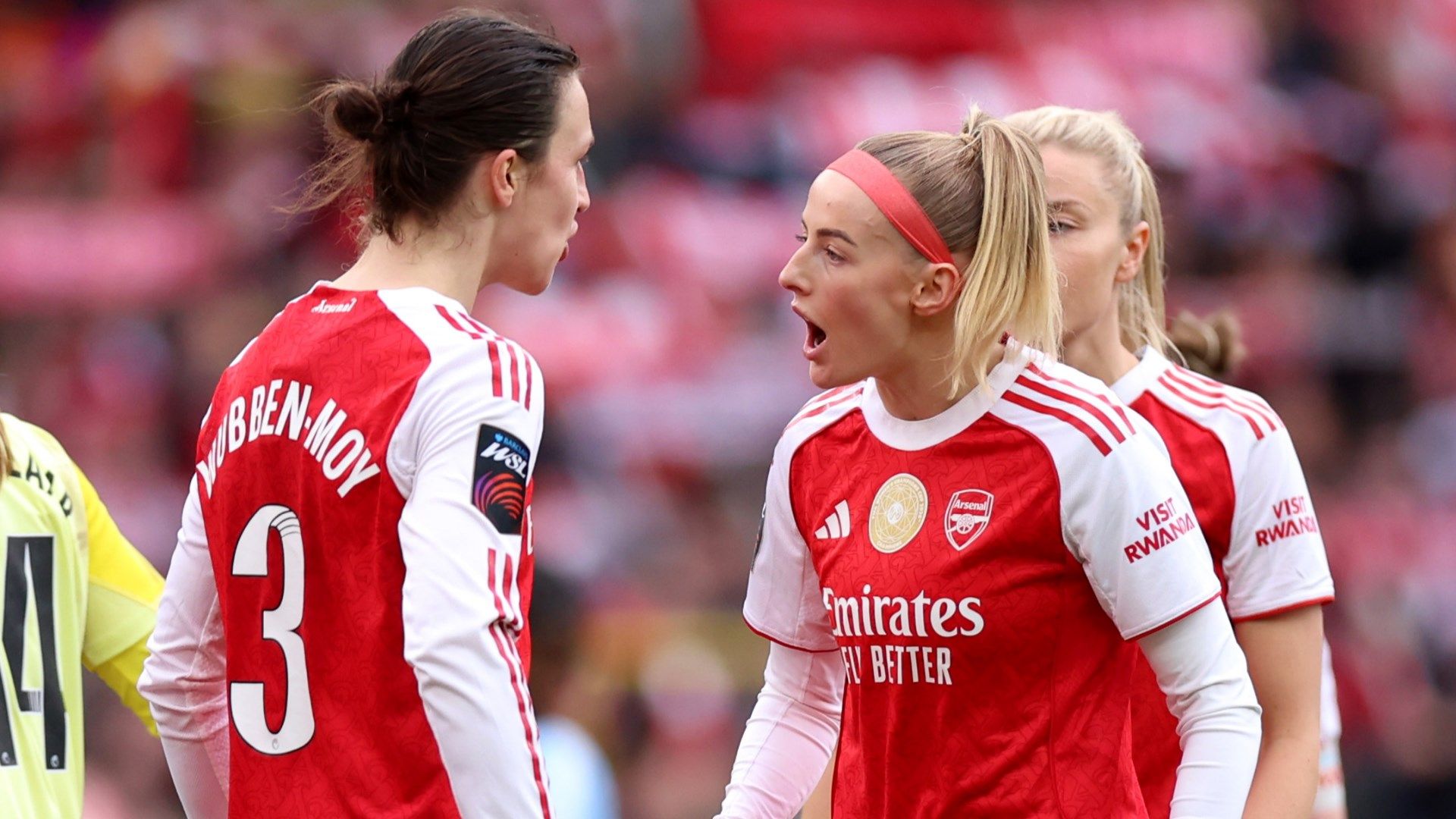 Lotte Wubben-Moy Chloe Kelly Arsenal Women 2025-26
