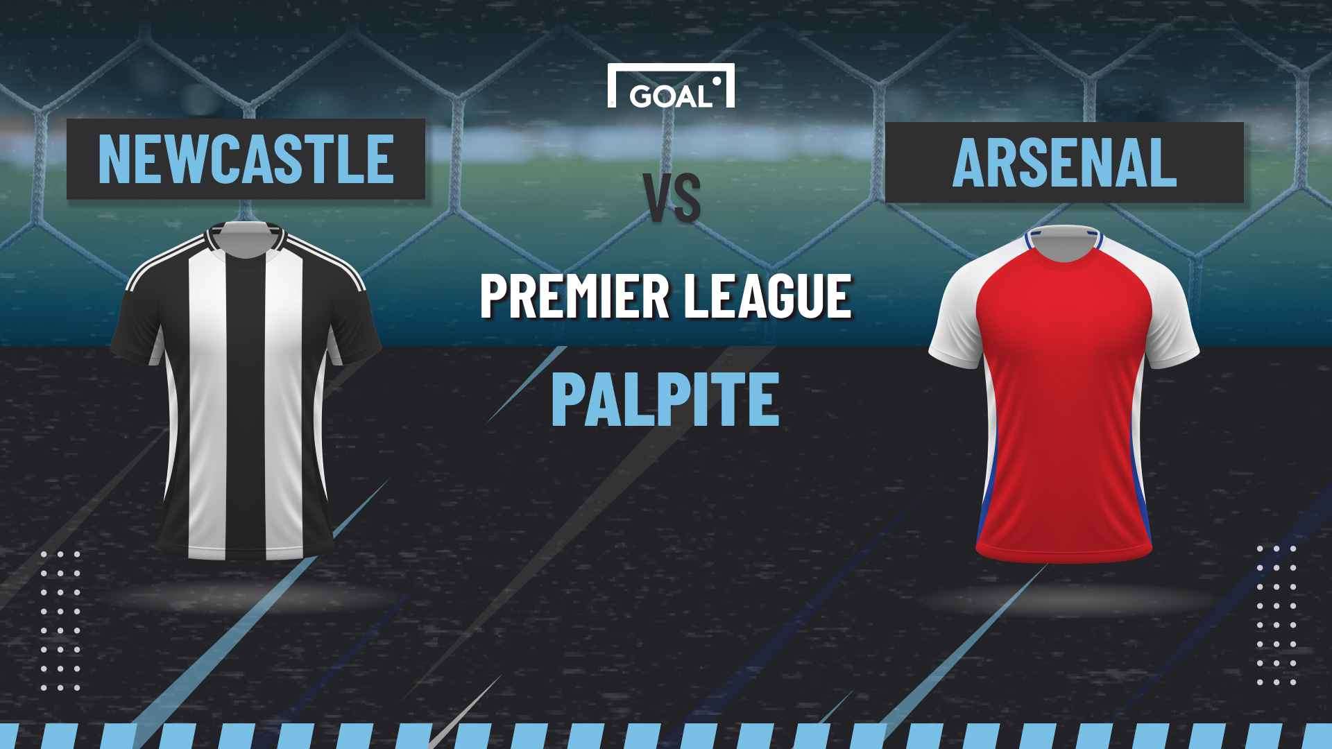 Palpite Newcastle x Arsenal