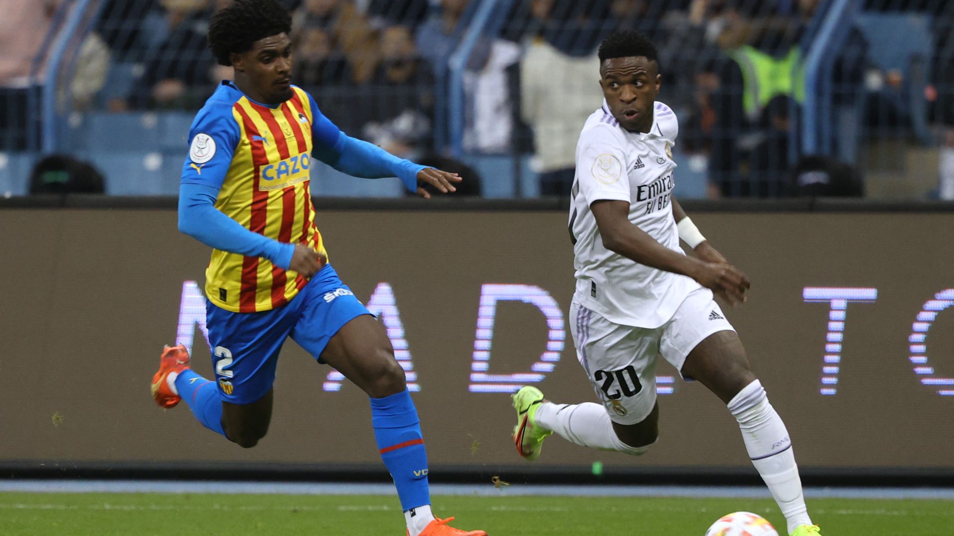 Vinicius Correia Real Madrid vs. Valencia Supercopa