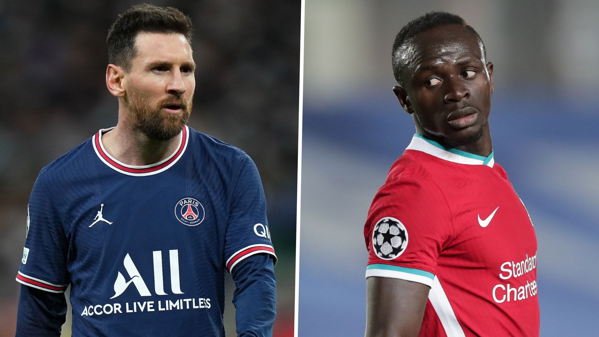 Lionel Messi Sadio Mane GFX