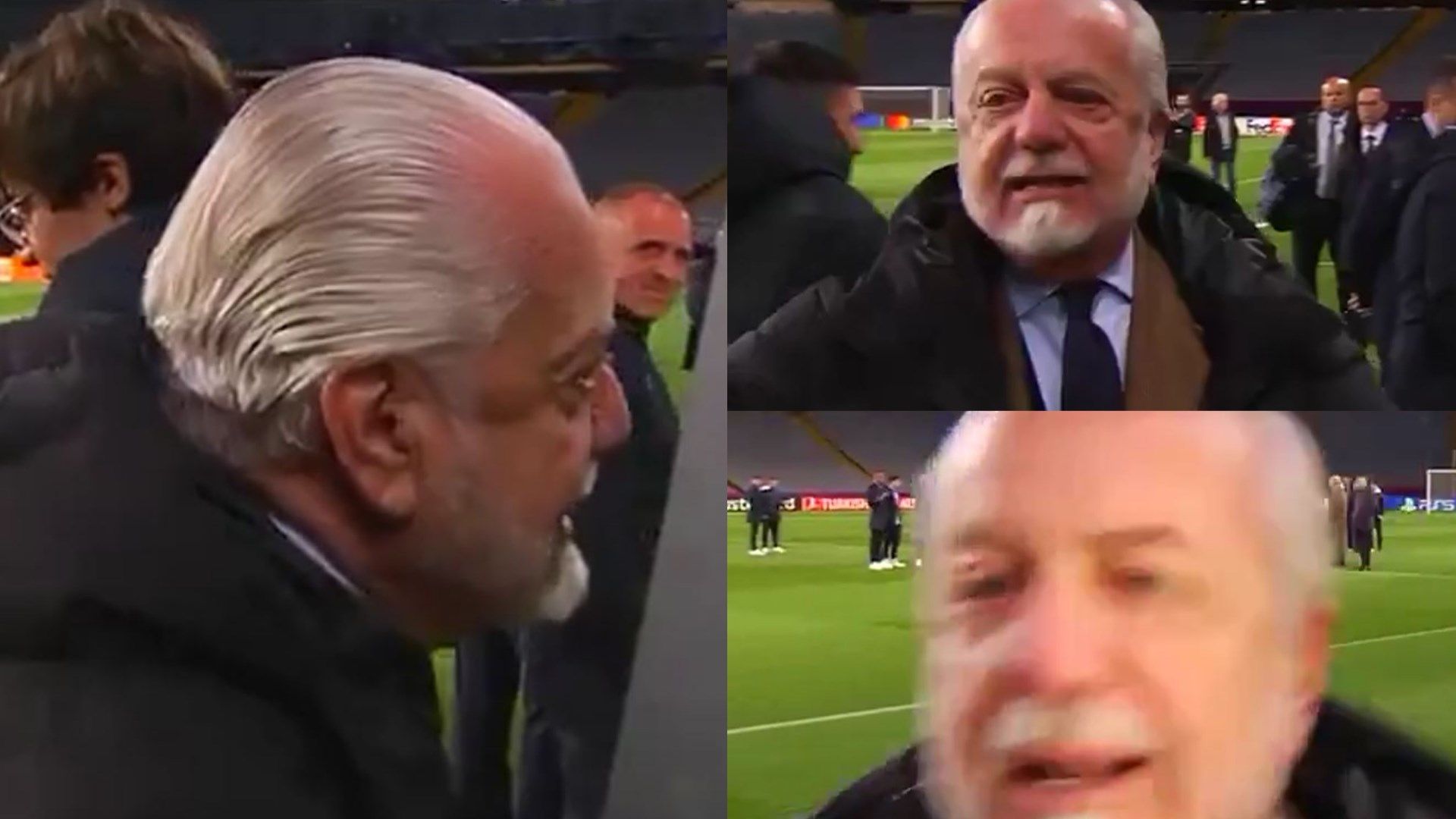  De Laurentiis scontro Sky