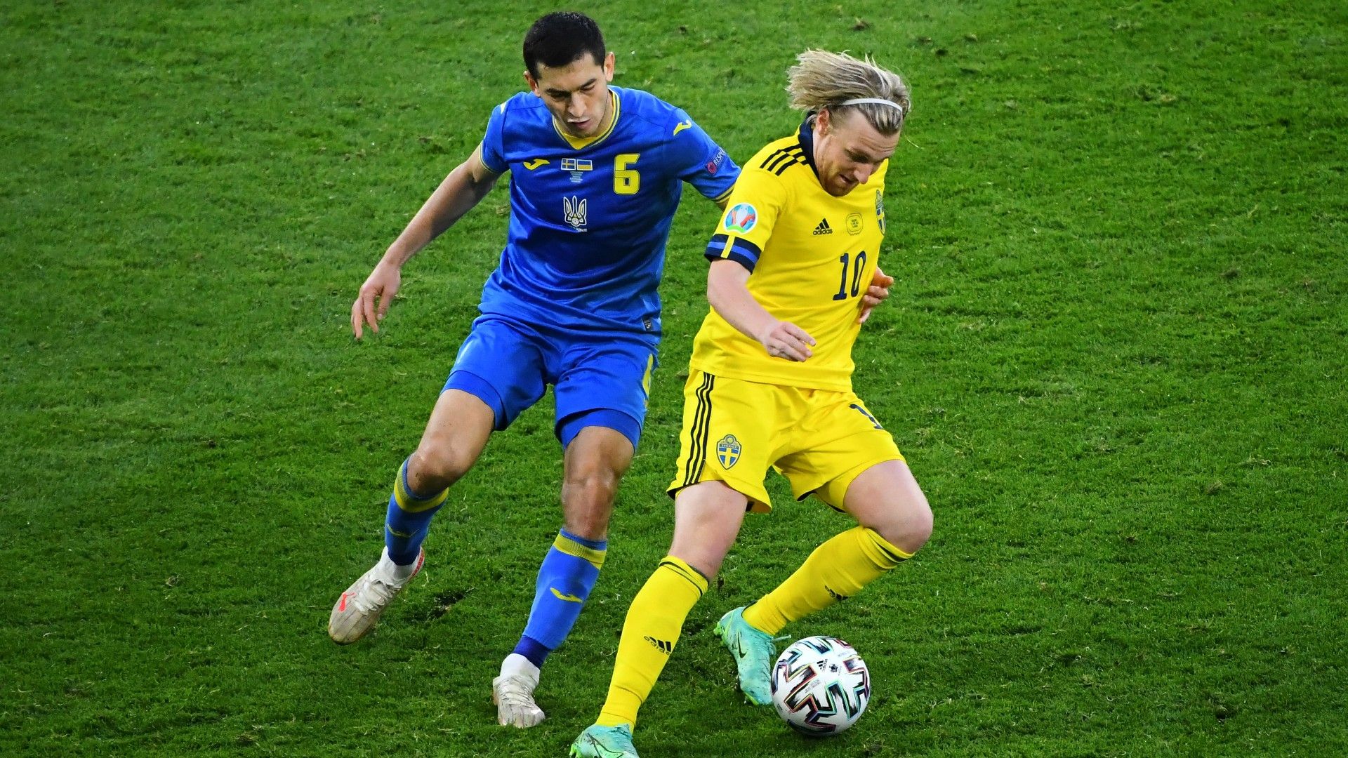 Forsberg Sweden Ukraine Euro 2020