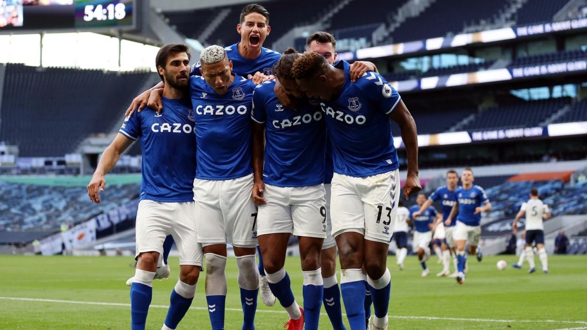 James Rodríguez Everton Premier League 2020