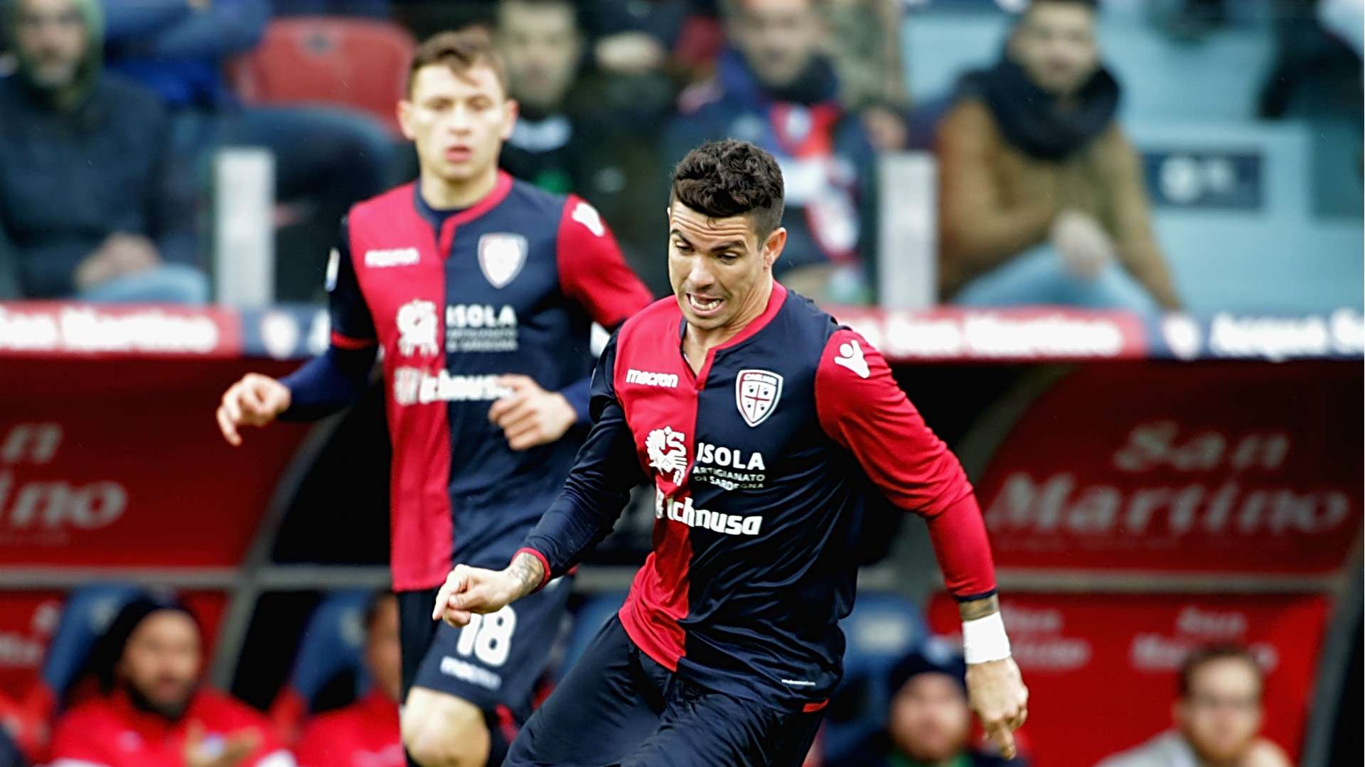 Diego Farias, Cagliari, SPAL, Serie A, 04022018