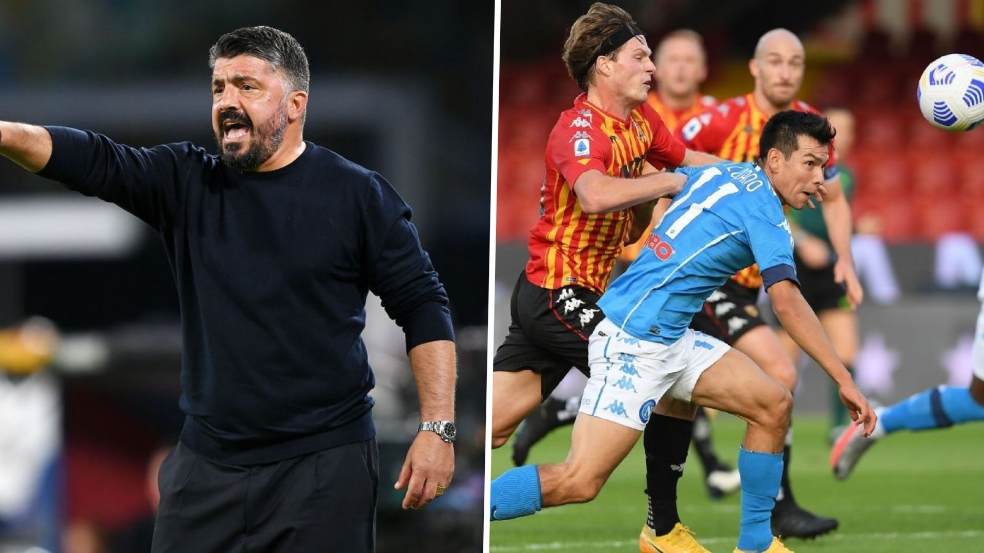 Gattuso vs Lozano Napoli