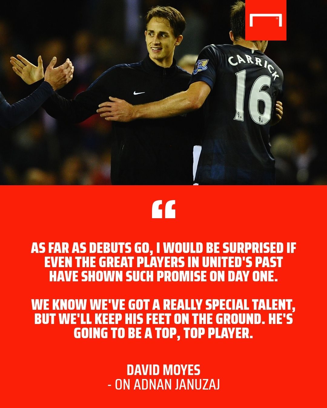 Moyes Januzaj quote GFX