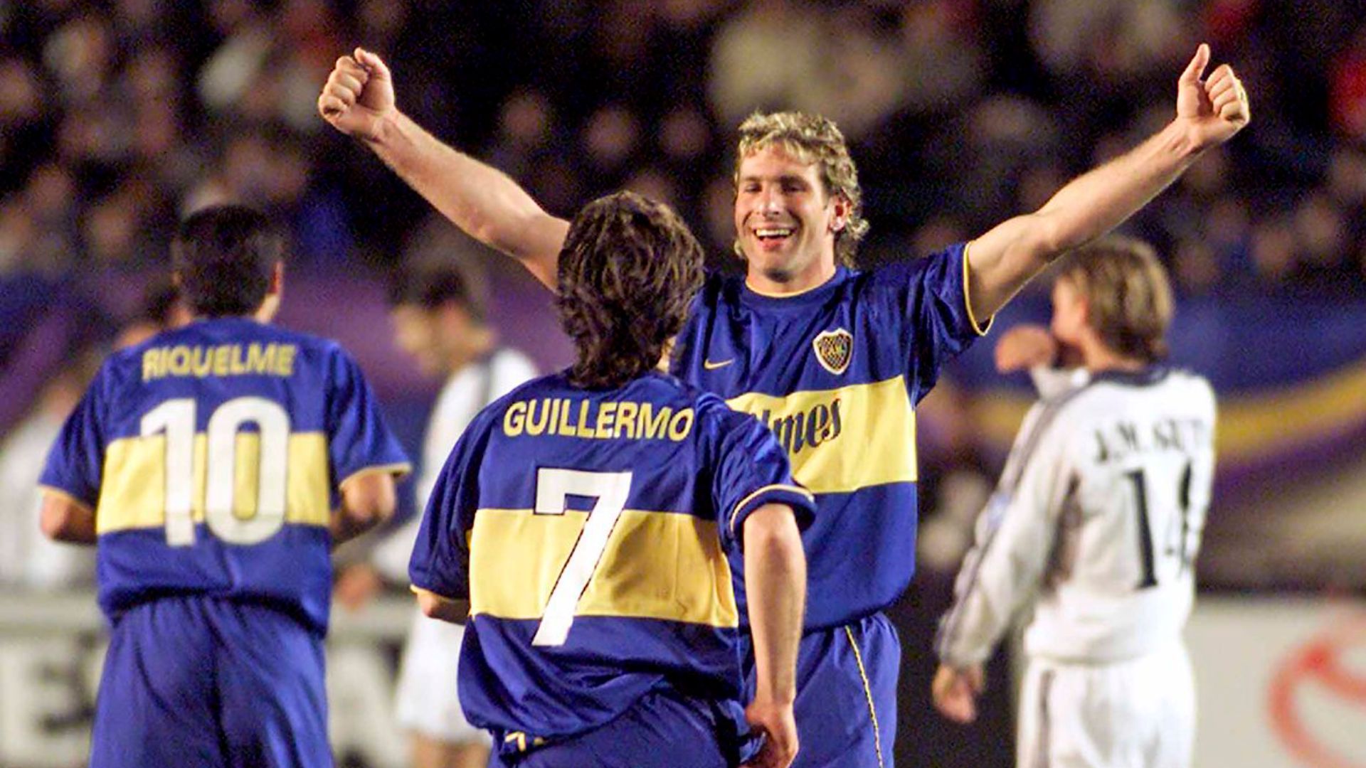 martin palermo guillermo barros schelotto boca real madrid copa intercontinental 2000