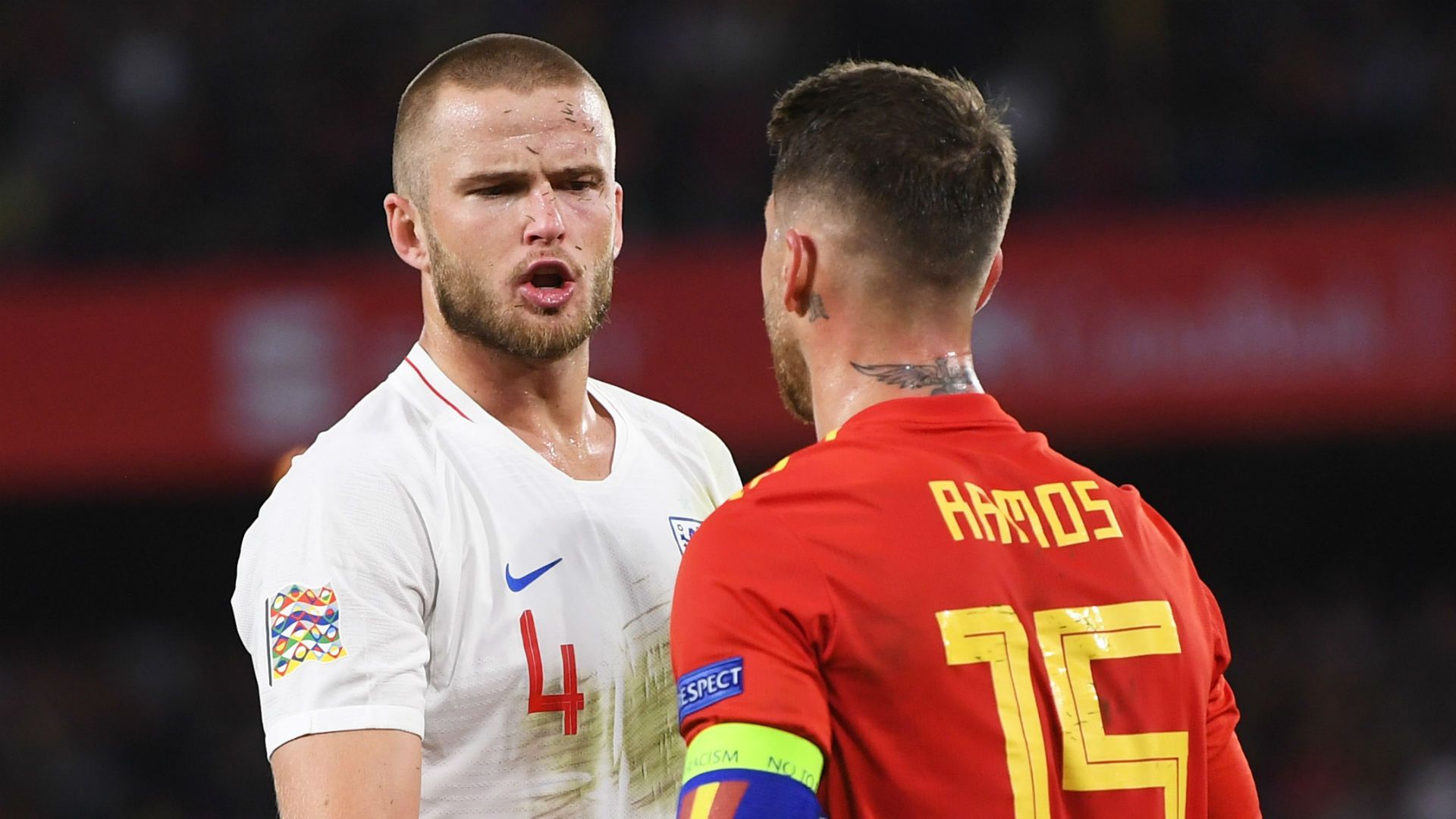 Eric Dier Sergio Ramos England Spain 151018